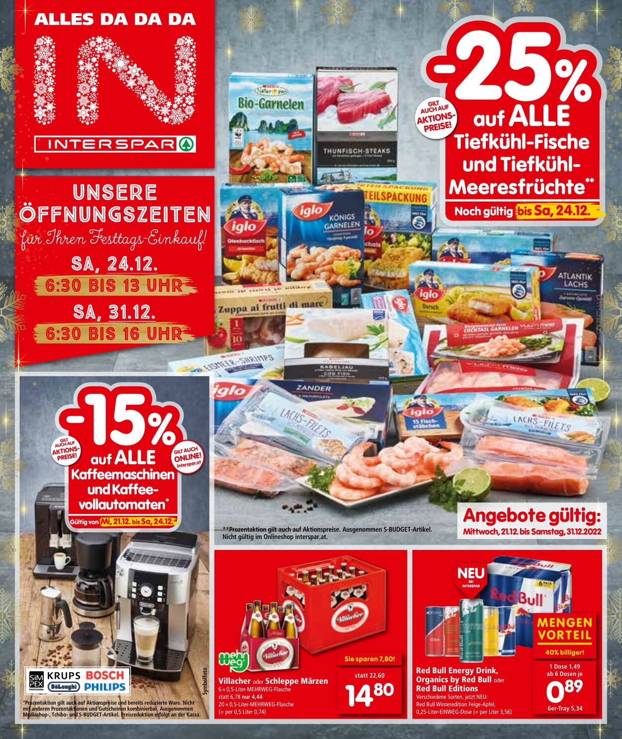 Prospekt Interspar 21.12.2022 - 31.12.2022