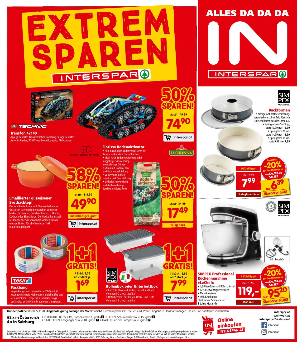 Prospekt Interspar 09.03.2023 - 15.03.2023