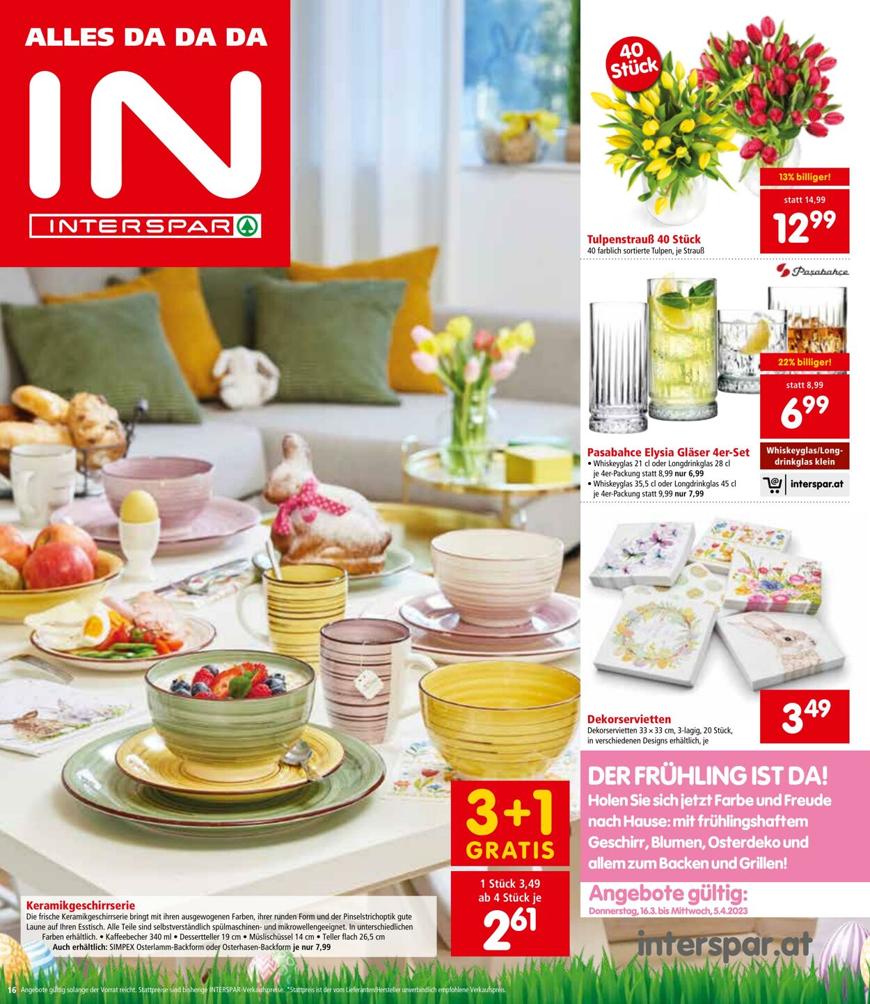 Prospekt Interspar 16.03.2023 - 29.03.2023