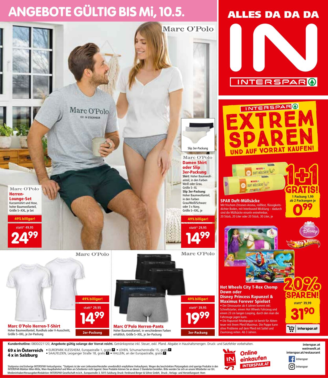 Prospekt Interspar 20.04.2023 - 26.04.2023