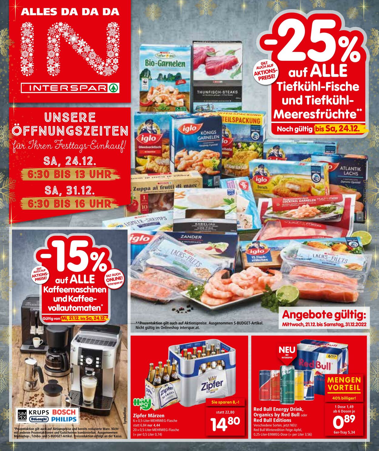 Prospekt Interspar 21.12.2022 - 31.12.2022