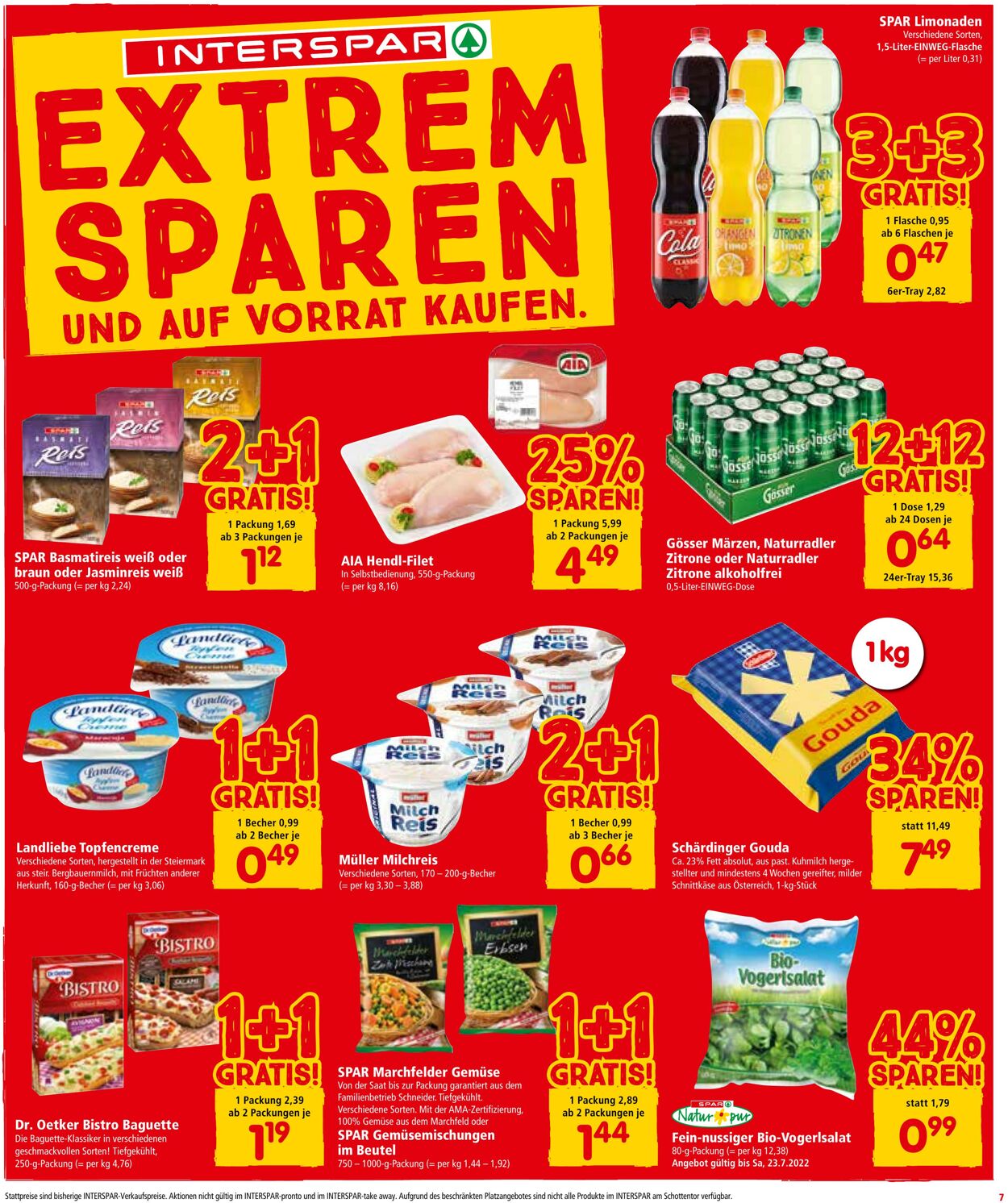 Prospekt Interspar 14.07.2022 - 27.07.2022