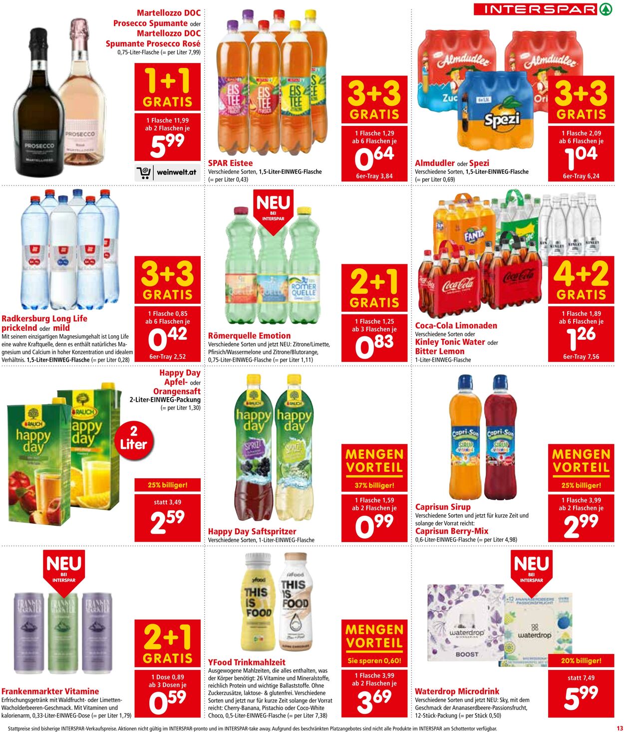 Prospekt Interspar 06.07.2023 - 19.07.2023