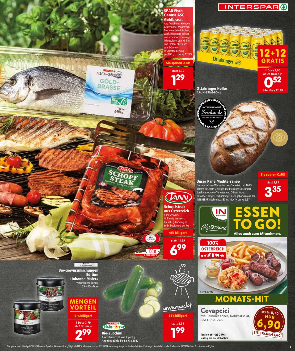 Prospekt Interspar 04.08.2022 - 10.08.2022