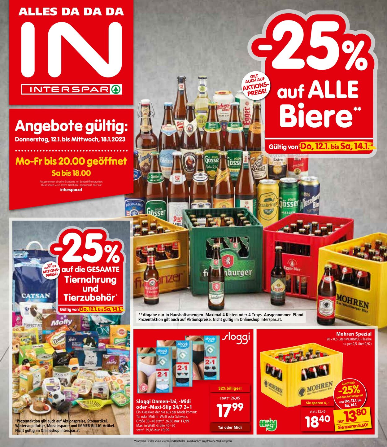 Prospekt Interspar 12.01.2023 - 18.01.2023