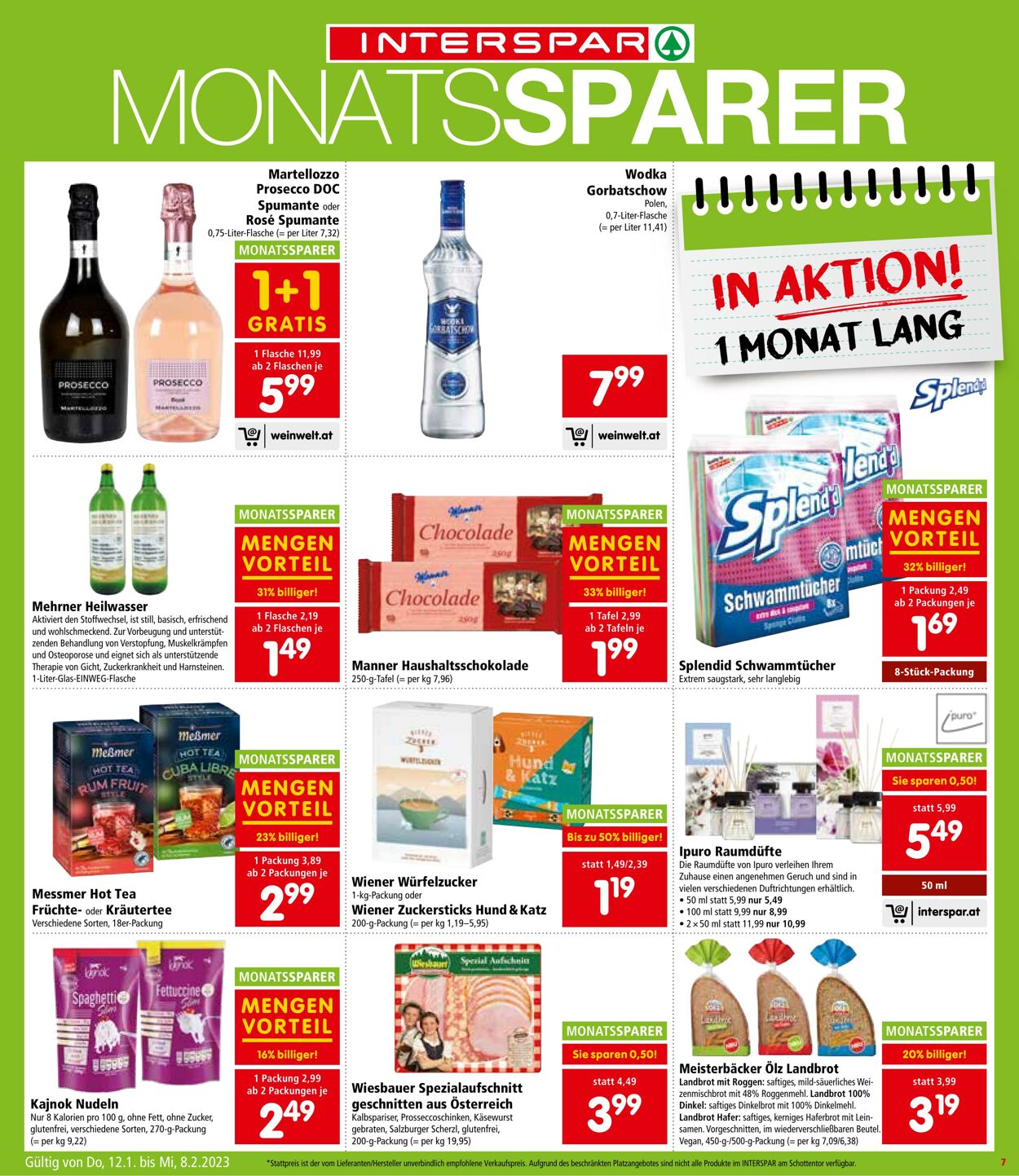 Prospekt Interspar 12.01.2023 - 18.01.2023