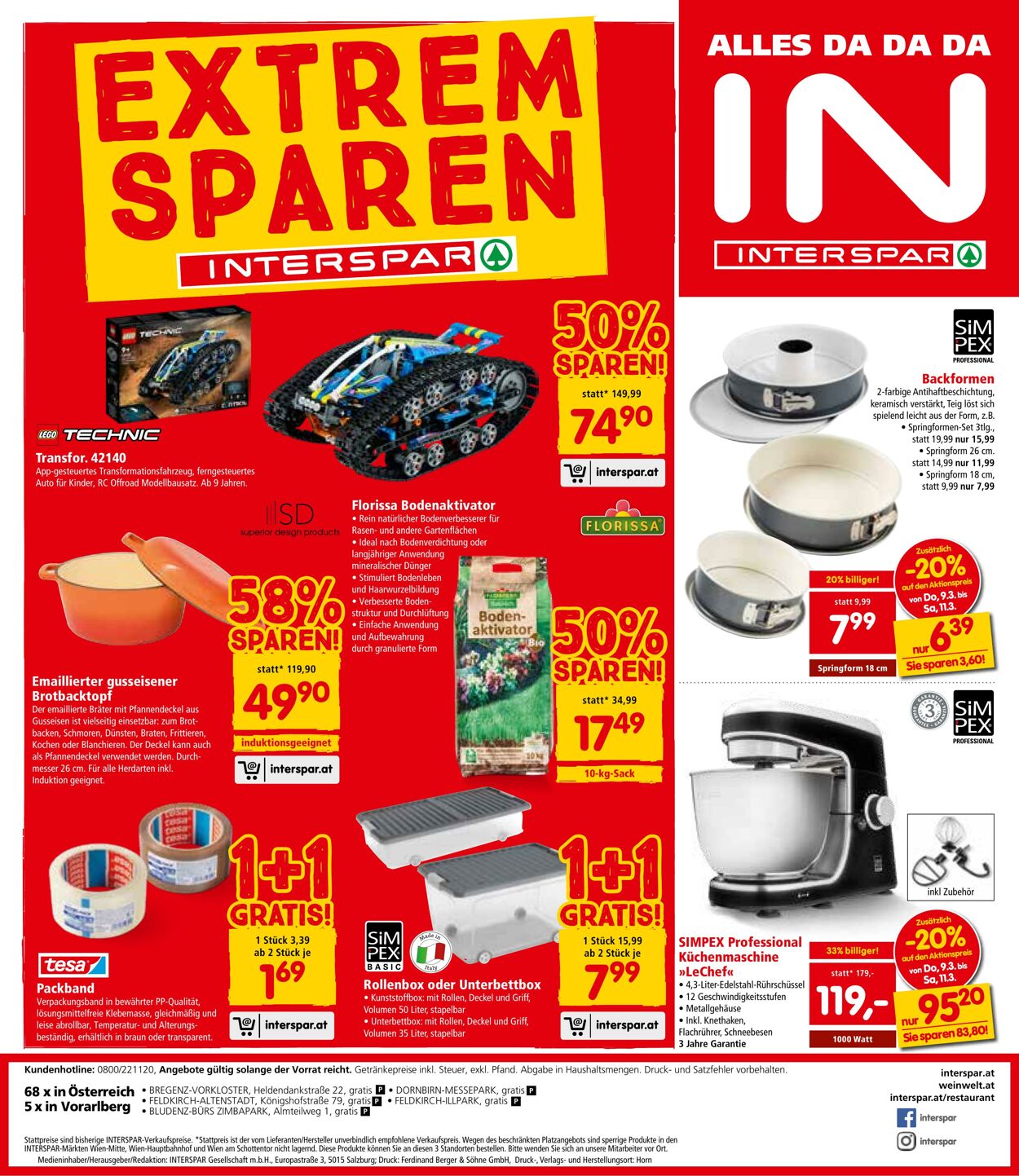 Prospekt Interspar 09.03.2023 - 15.03.2023