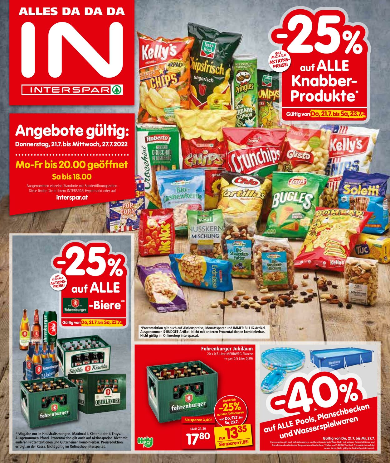 Prospekt Interspar 21.07.2022 - 27.07.2022