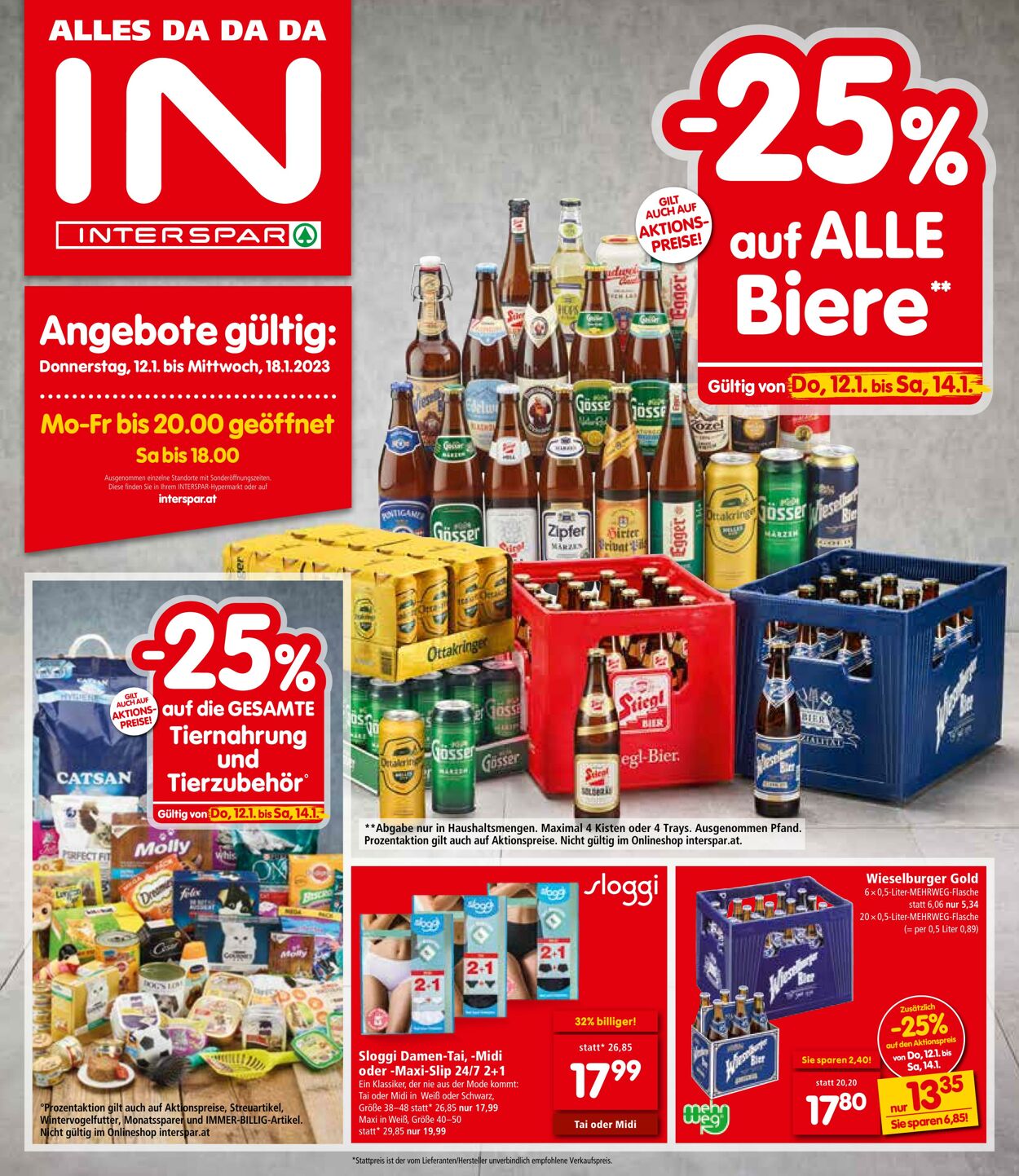 Prospekt Interspar 12.01.2023 - 18.01.2023