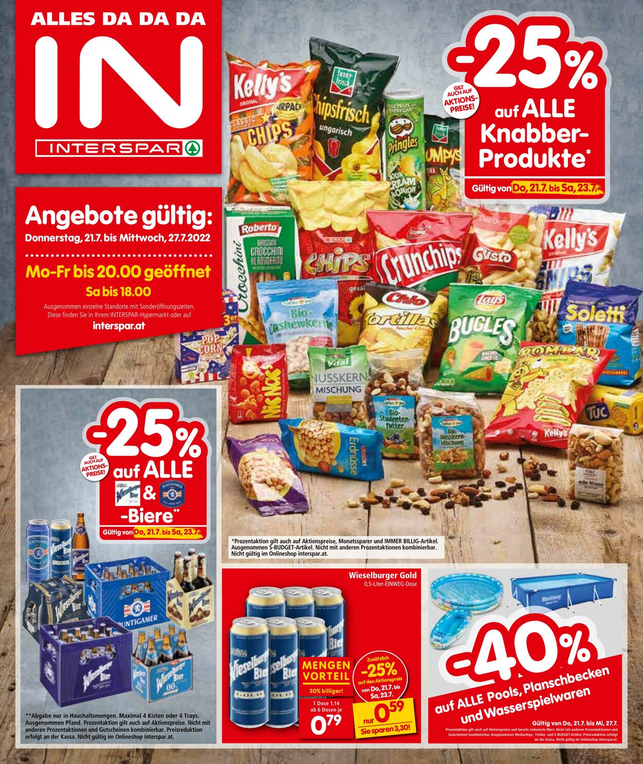 Prospekt Interspar 21.07.2022 - 27.07.2022