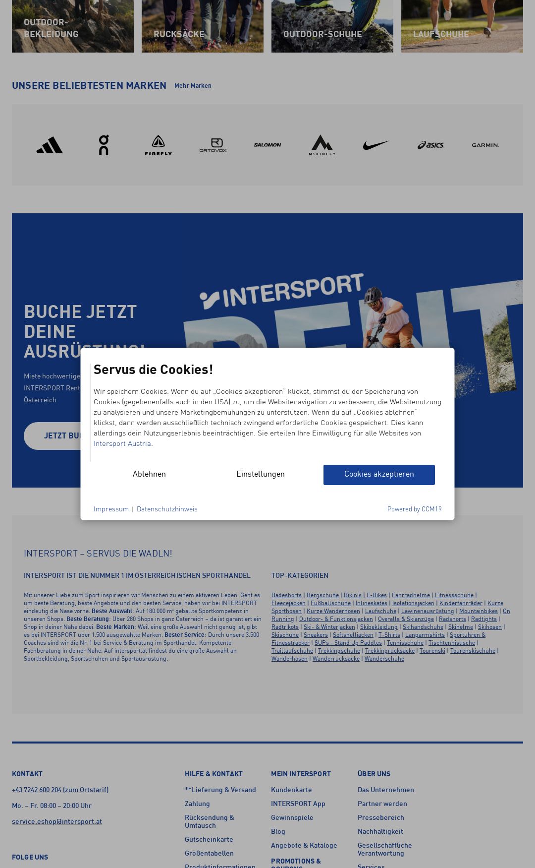 Prospekt Intersport 16.09.2024 - 30.09.2024