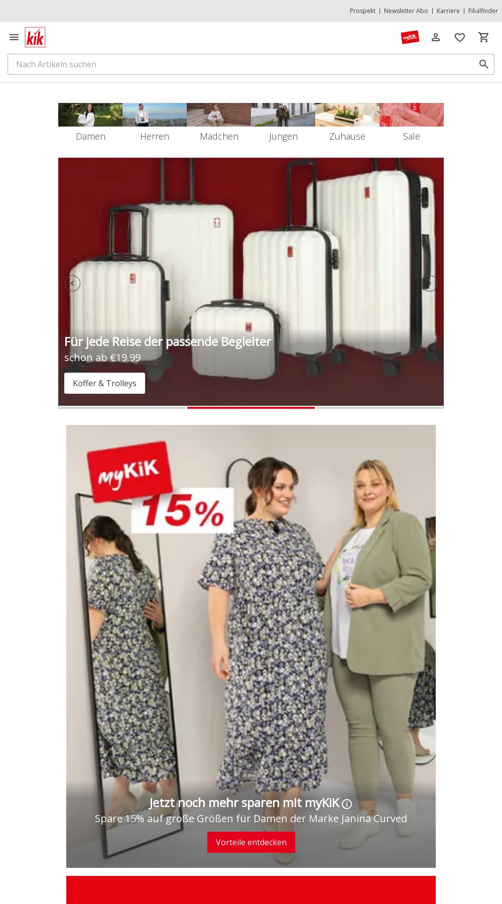 Prospekt KIK - Für ein gemütliches Zuhause – Hier Dekoration kaufen! 7 Jul, 2025 - 13 Jul, 2025