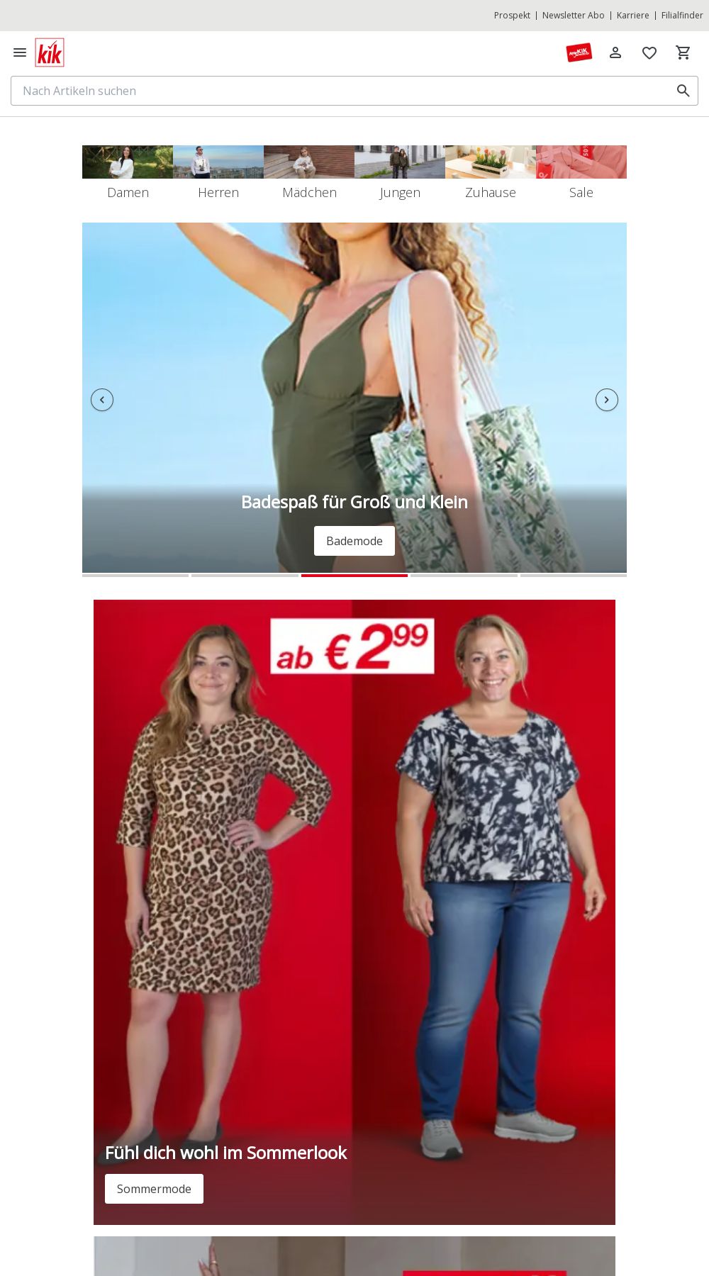 Prospekt KIK - Für ein gemütliches Zuhause – Hier Dekoration kaufen! 21 Jul, 2025 - 27 Jul, 2025