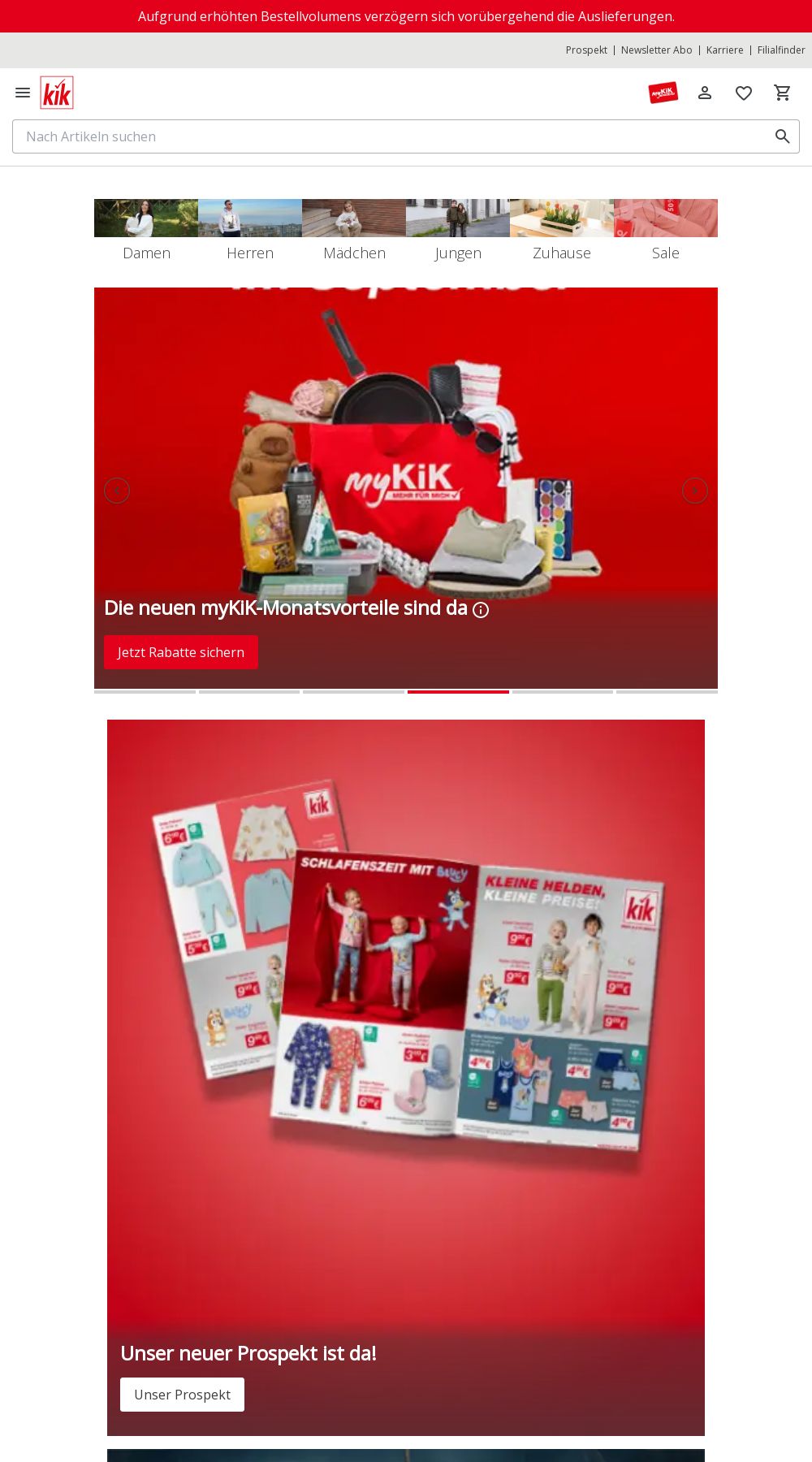 Prospekt KIK - Für ein gemütliches Zuhause – Hier Dekoration kaufen! 8 Sep, 2025 - 14 Sep, 2025