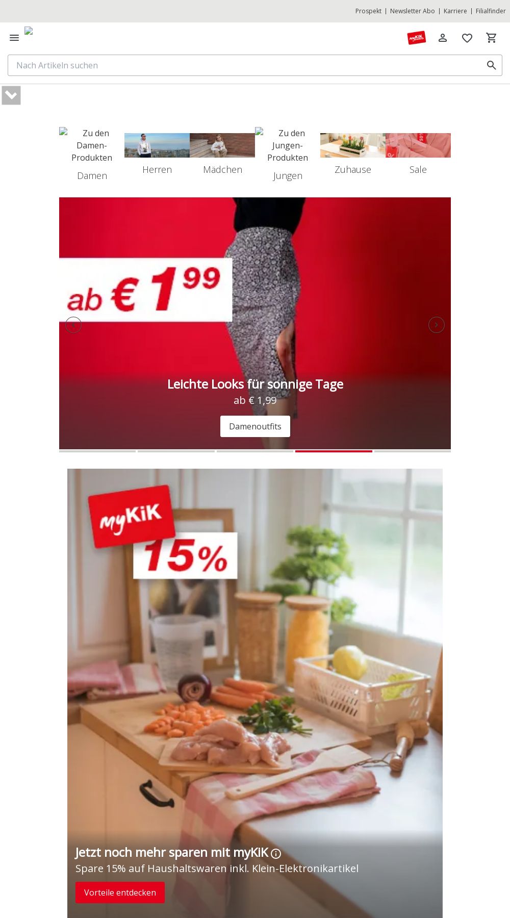 Prospekt KIK - Für ein gemütliches Zuhause – Hier Dekoration kaufen! 9 Jun, 2025 - 15 Jun, 2025