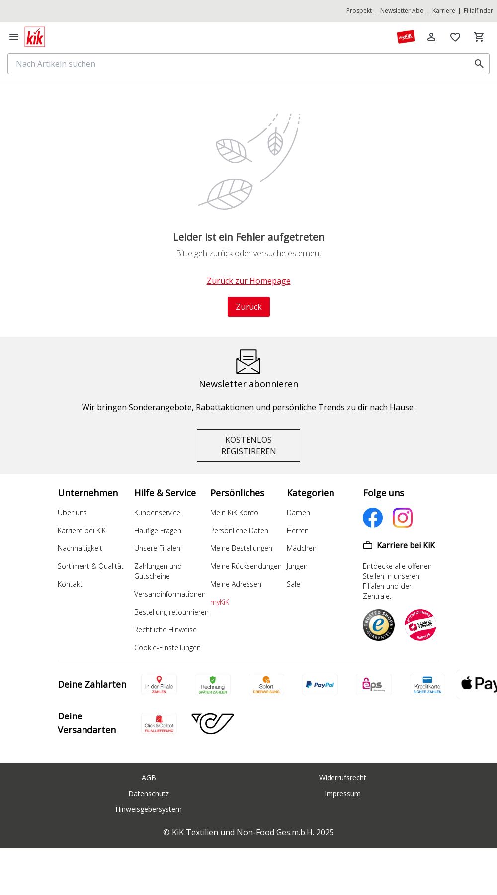 Prospekt KIK - undefined | KiK Onlineshop 22 Sep, 2025 - 28 Sep, 2025