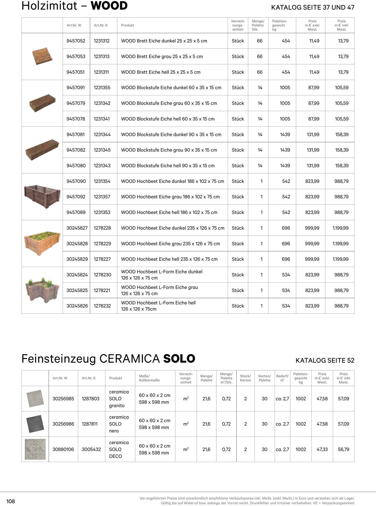 Prospekt Lagerhaus 23.10.2024 - 10.11.2024