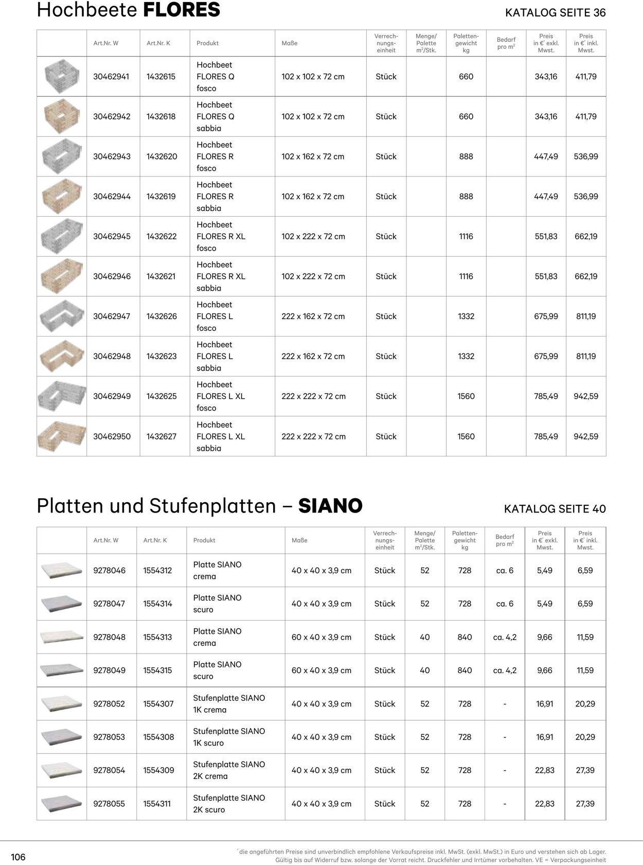 Prospekt Lagerhaus 23.10.2024 - 10.11.2024