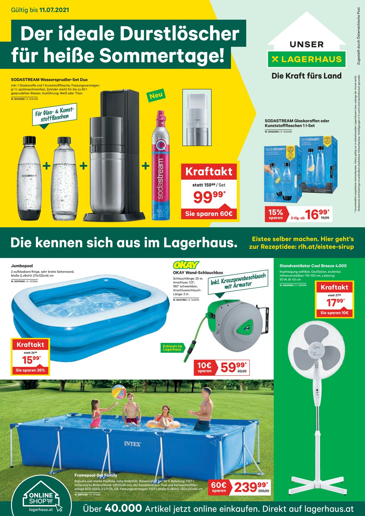 Prospekt Lagerhaus 28.06.2021 - 11.07.2021