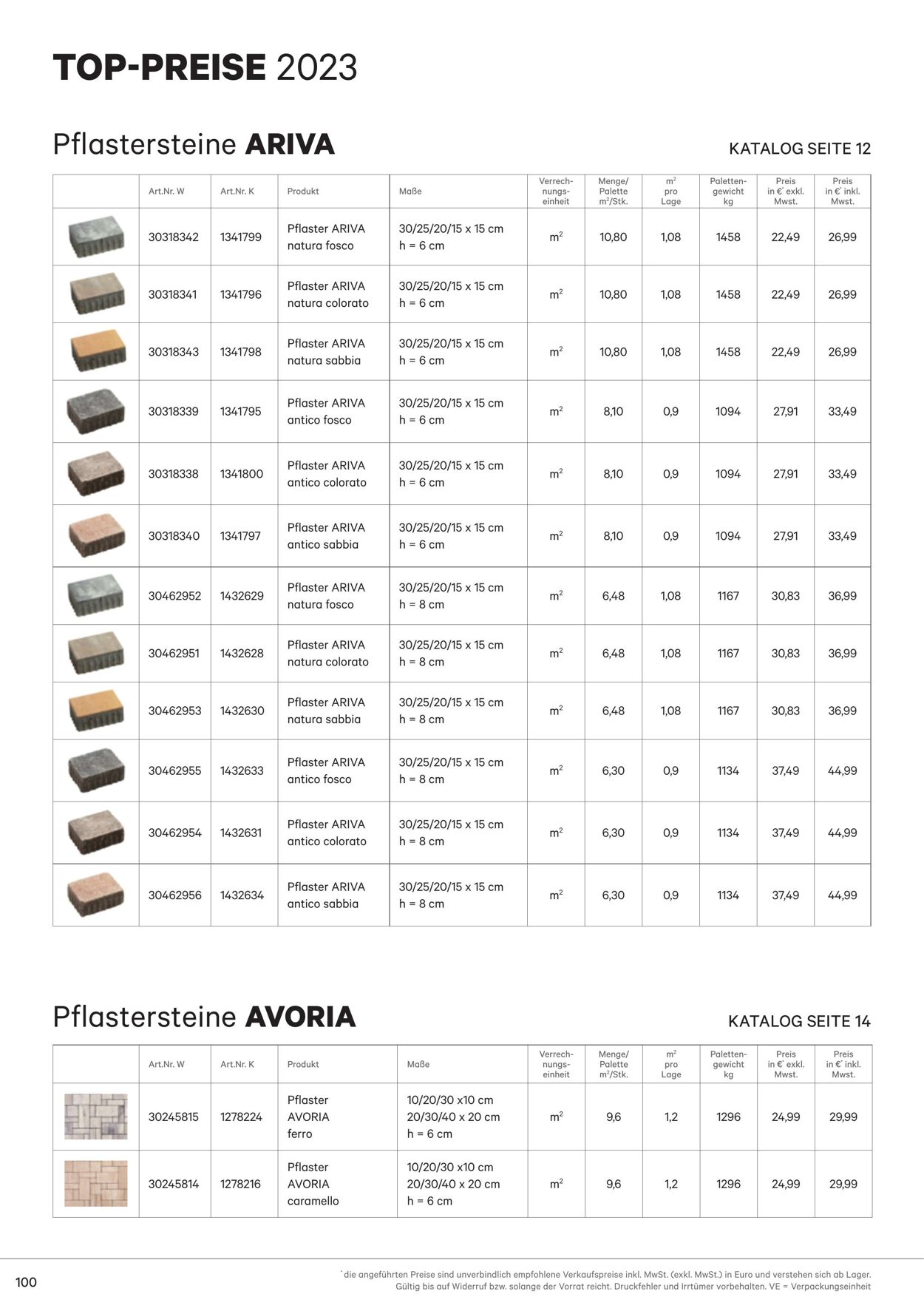 Prospekt Lagerhaus 01.03.2023 - 31.12.2023