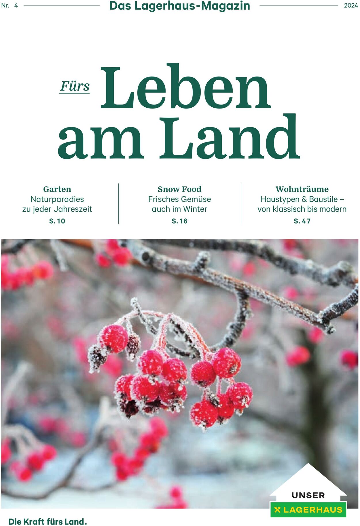 Lagerhaus Werbe Prospekte