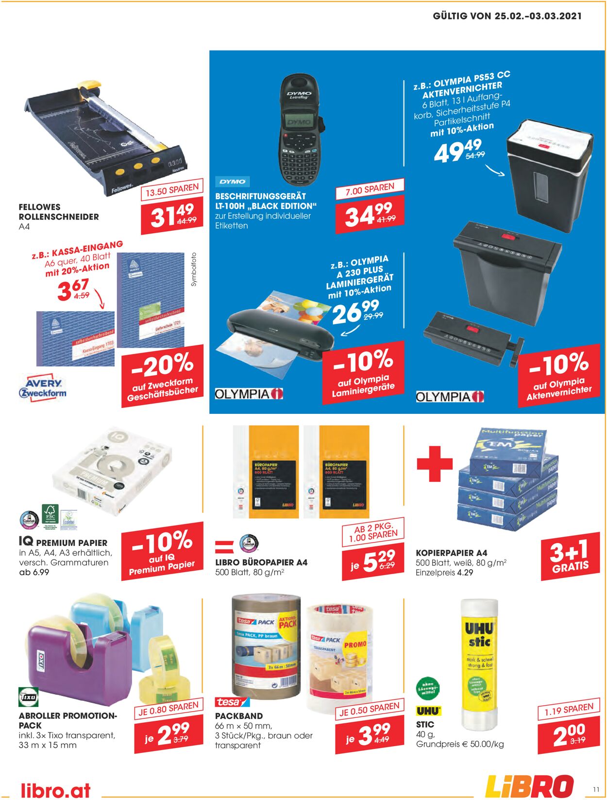 Prospekt Libro 25.02.2021 - 08.03.2021