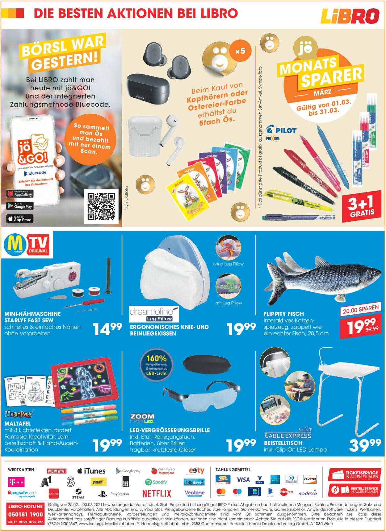 Prospekt Libro 25.02.2021 - 08.03.2021