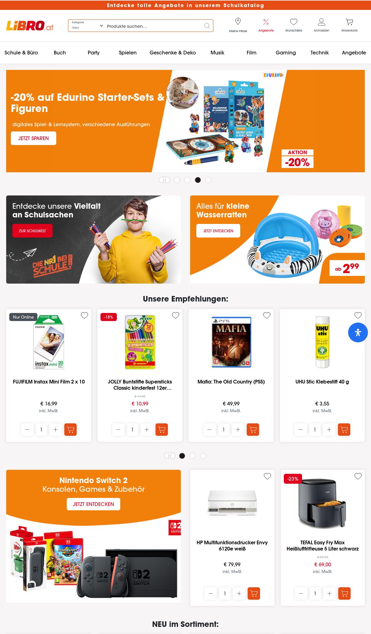 Prospekt Libro 13.08.2025 - 19.08.2025