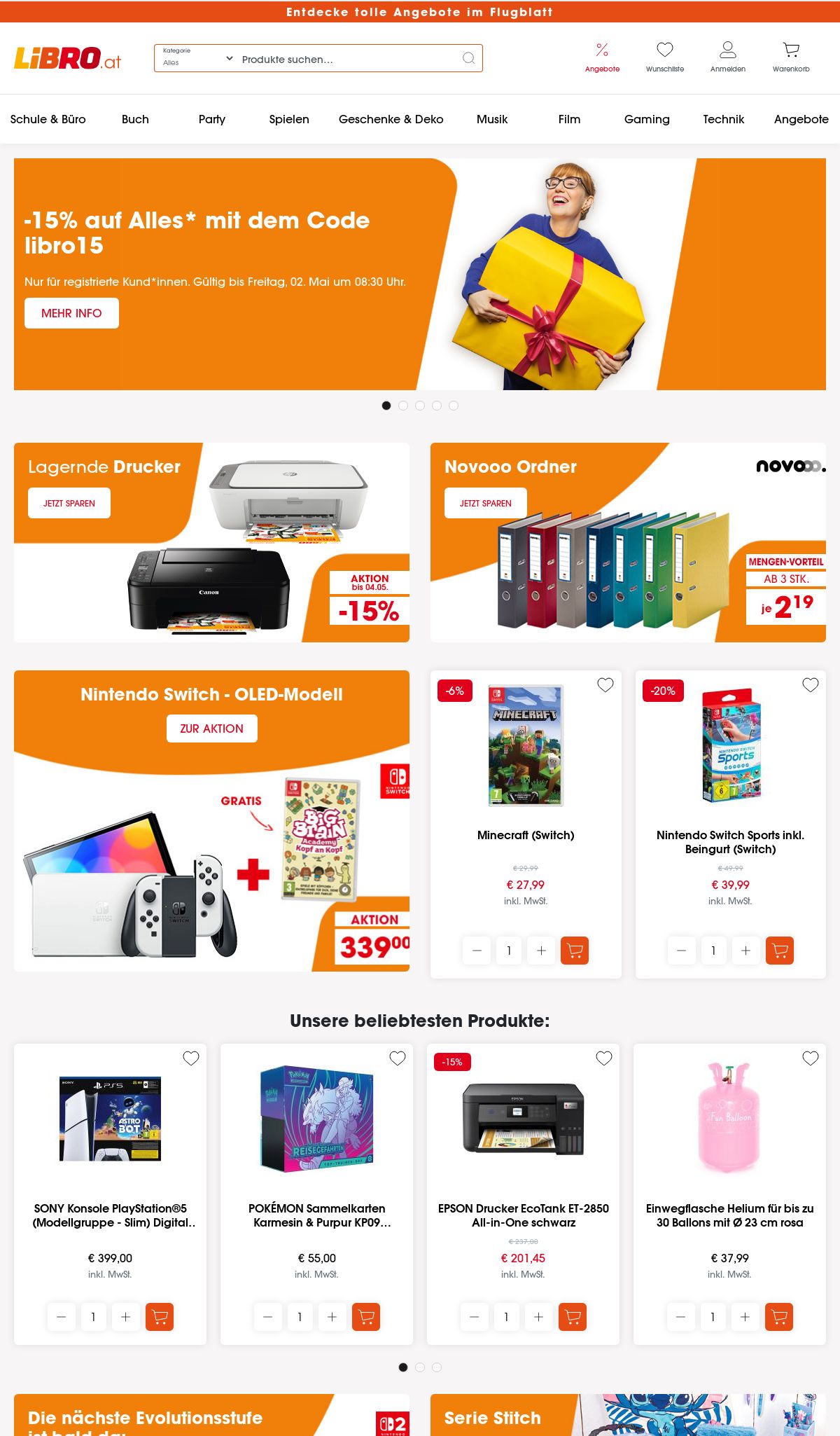 Prospekt Libro 30.04.2025 - 06.05.2025