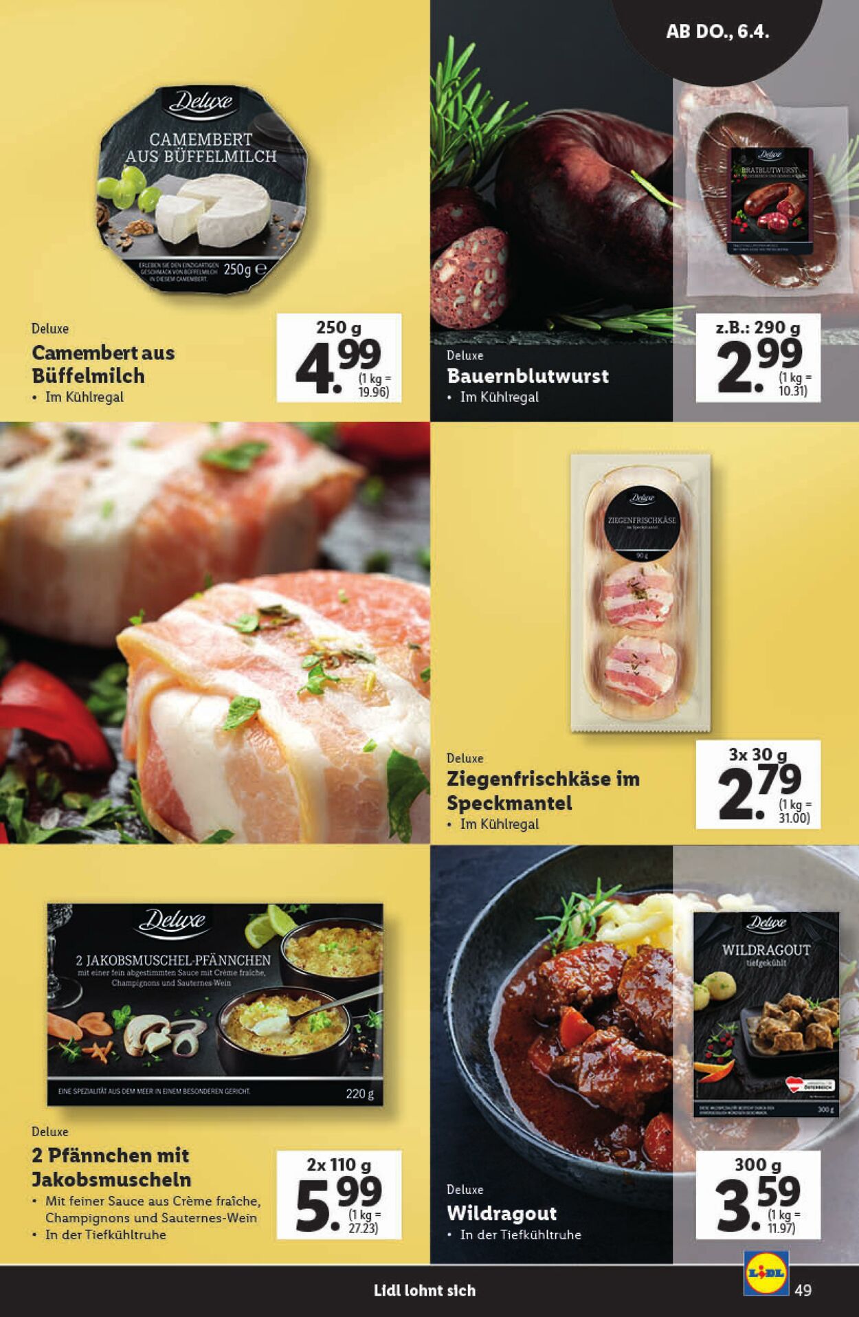 Prospekt Lidl 09.03.2023 - 08.04.2023