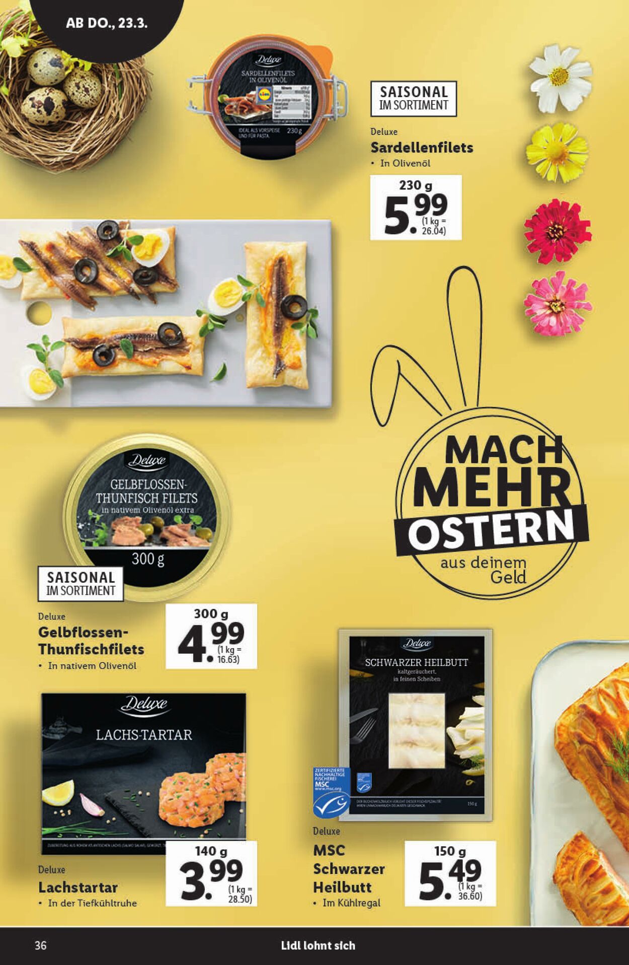 Prospekt Lidl 09.03.2023 - 08.04.2023