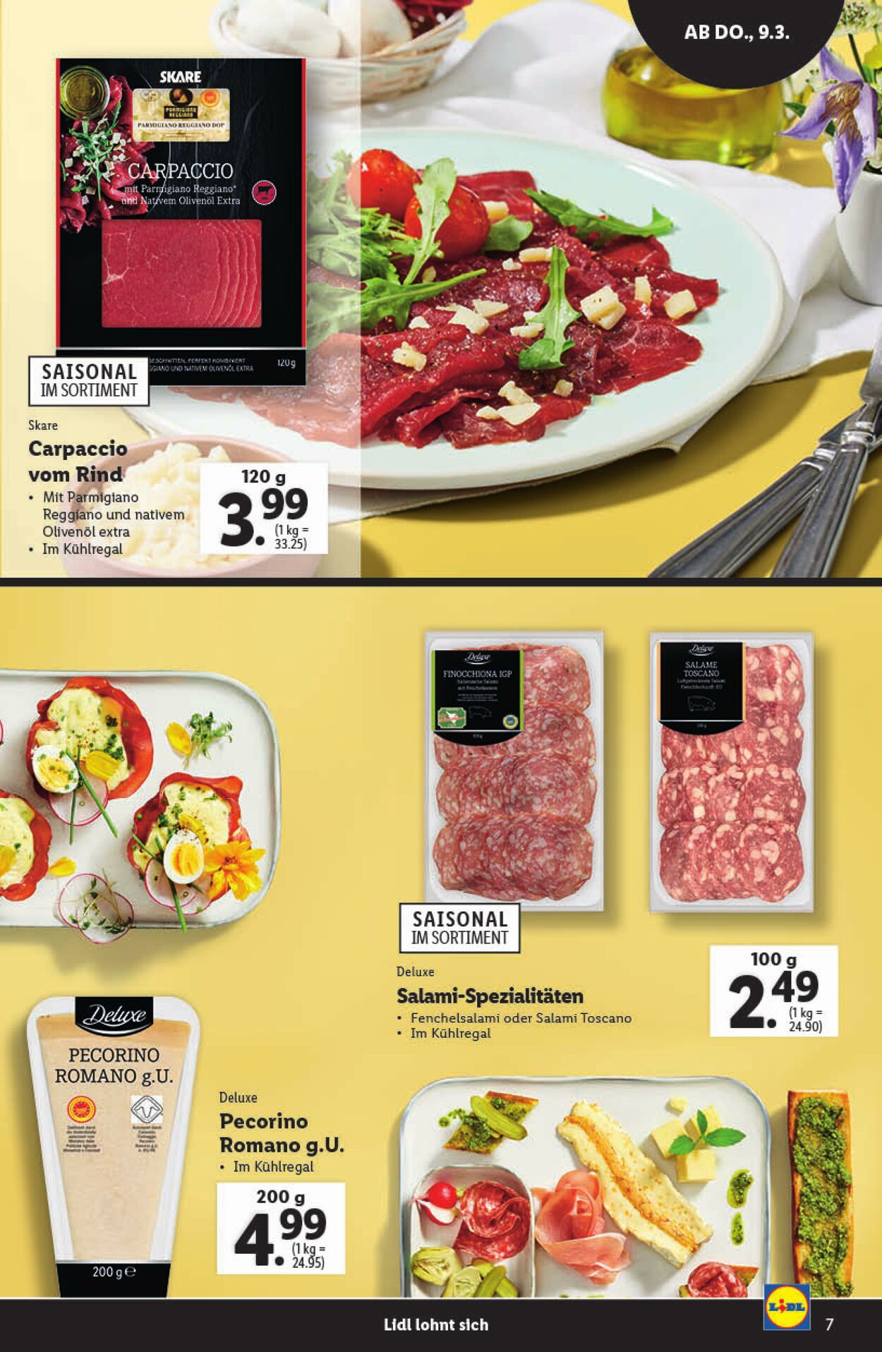 Prospekt Lidl 09.03.2023 - 08.04.2023