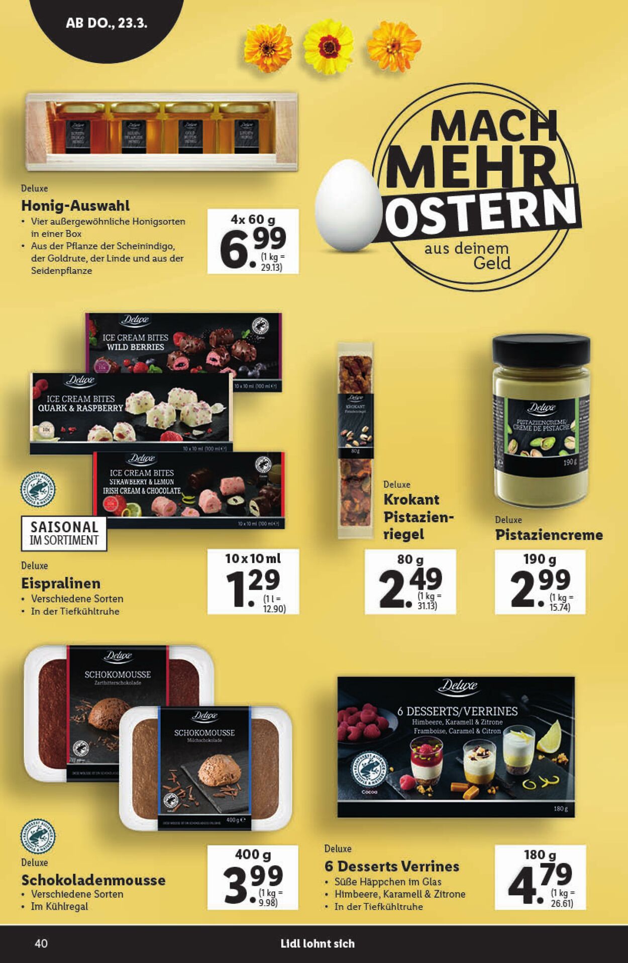 Prospekt Lidl 09.03.2023 - 08.04.2023