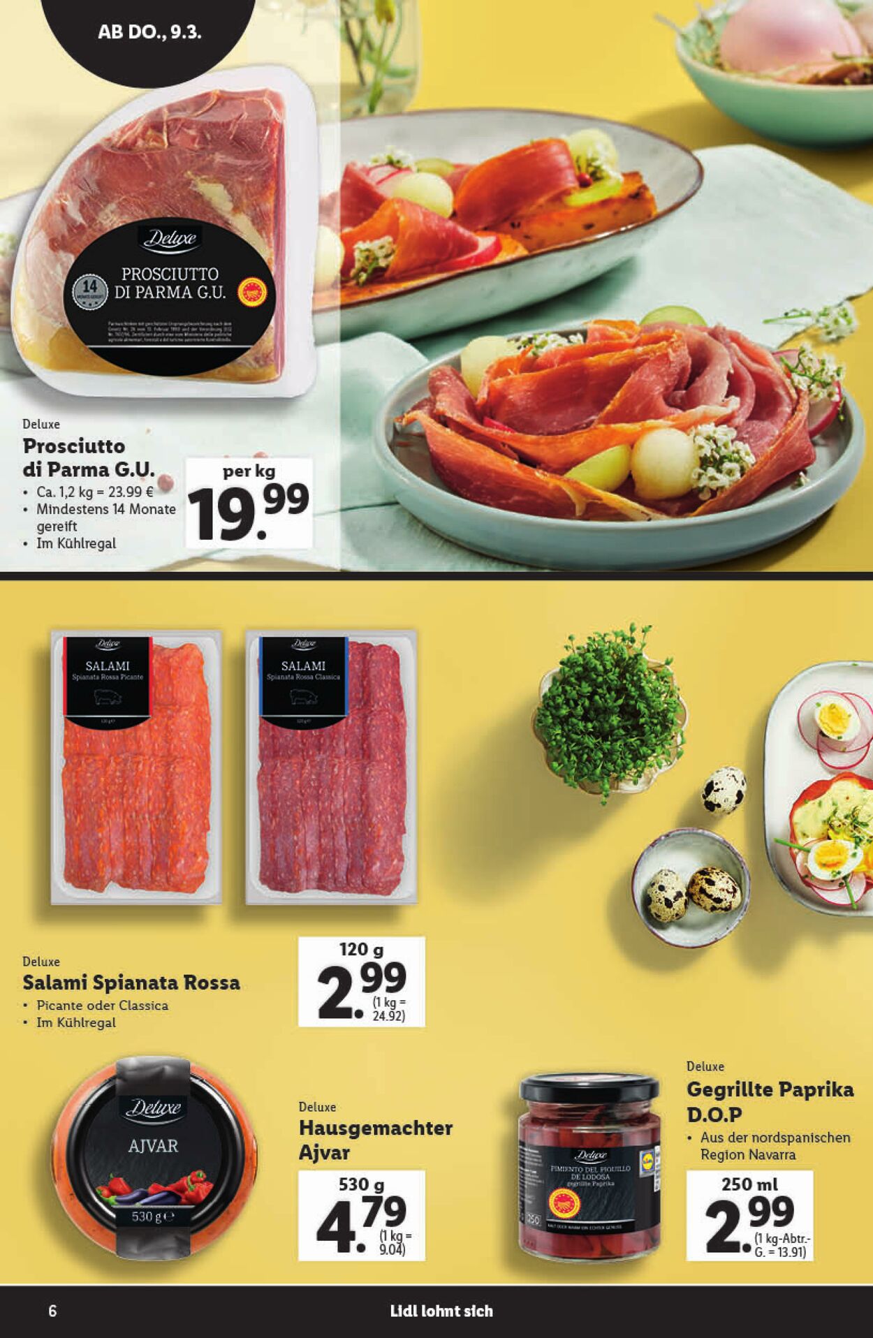 Prospekt Lidl 09.03.2023 - 08.04.2023