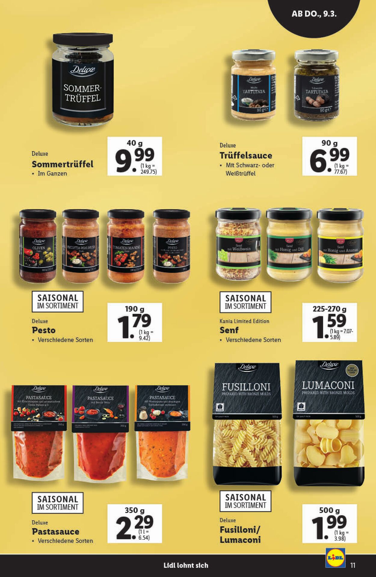 Prospekt Lidl 09.03.2023 - 08.04.2023