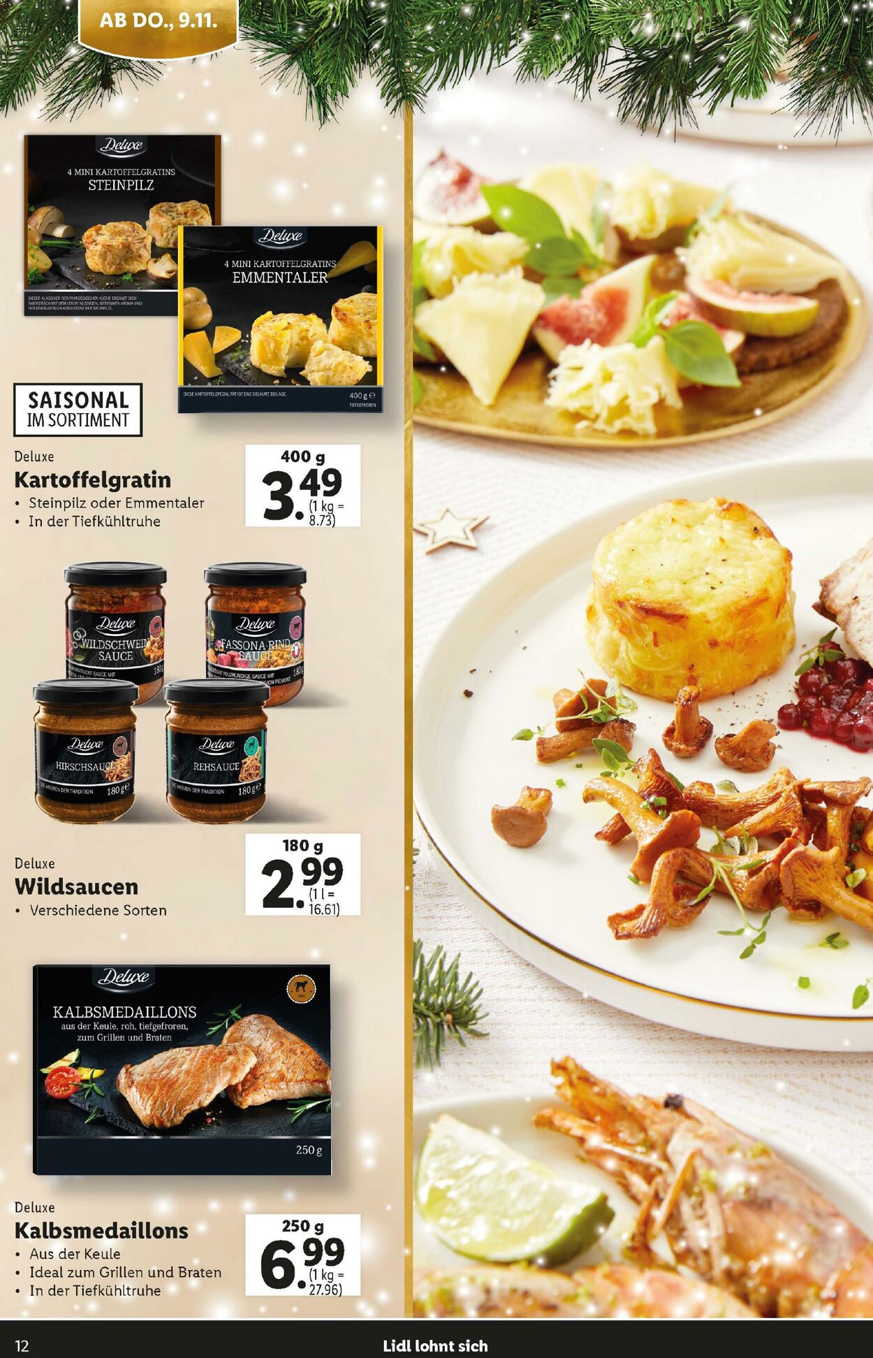 Prospekt Lidl 09.11.2023 - 30.12.2023