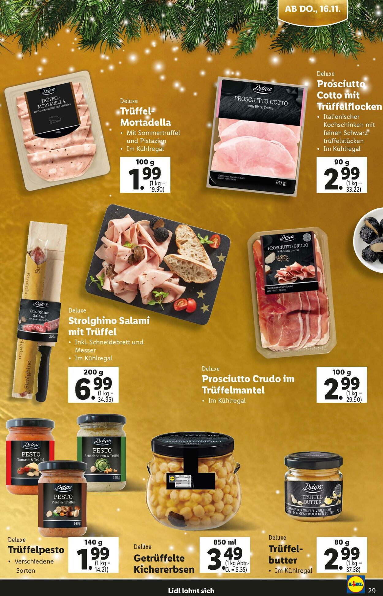 Prospekt Lidl 09.11.2023 - 30.12.2023