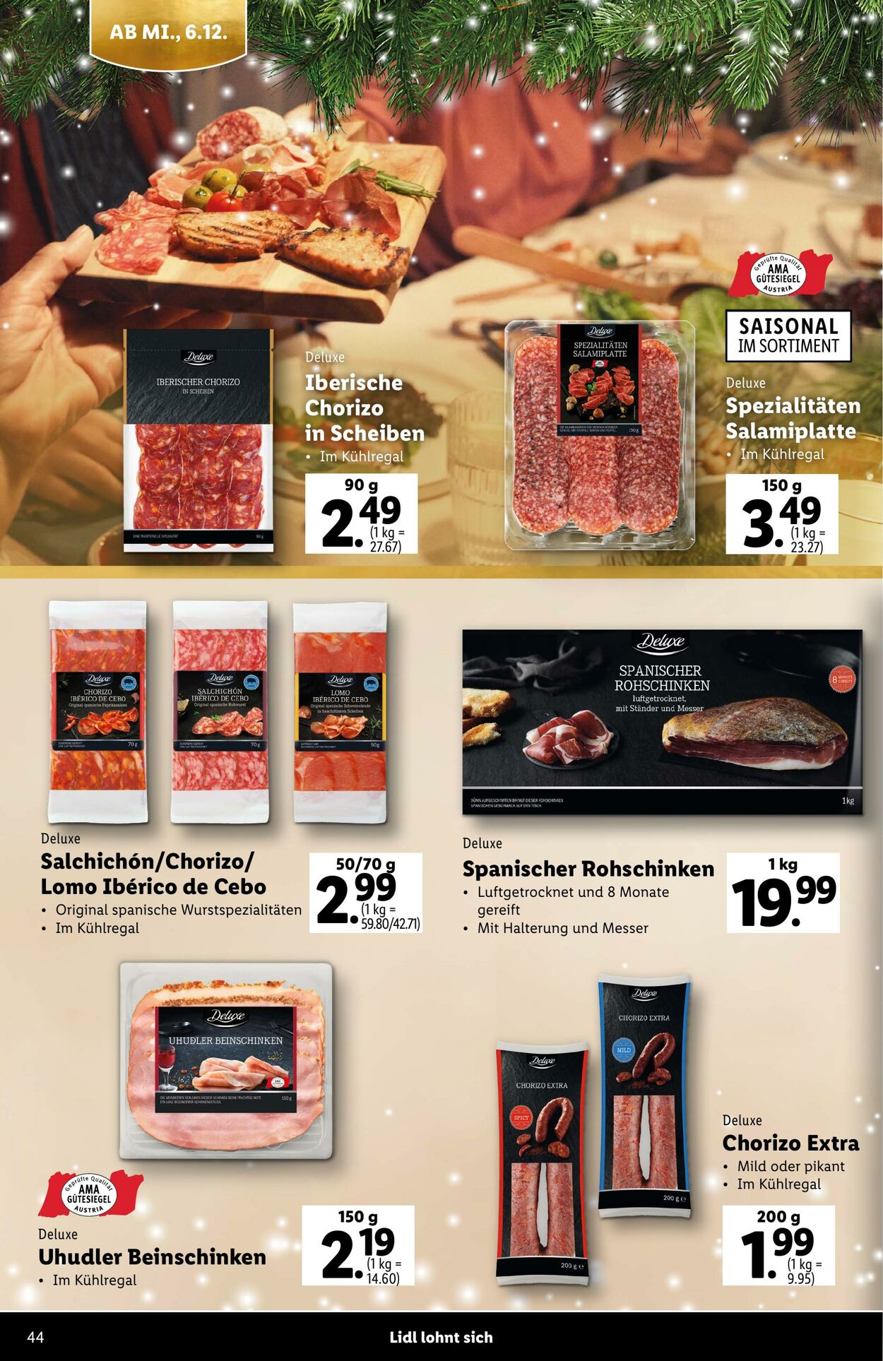 Prospekt Lidl 09.11.2023 - 30.12.2023