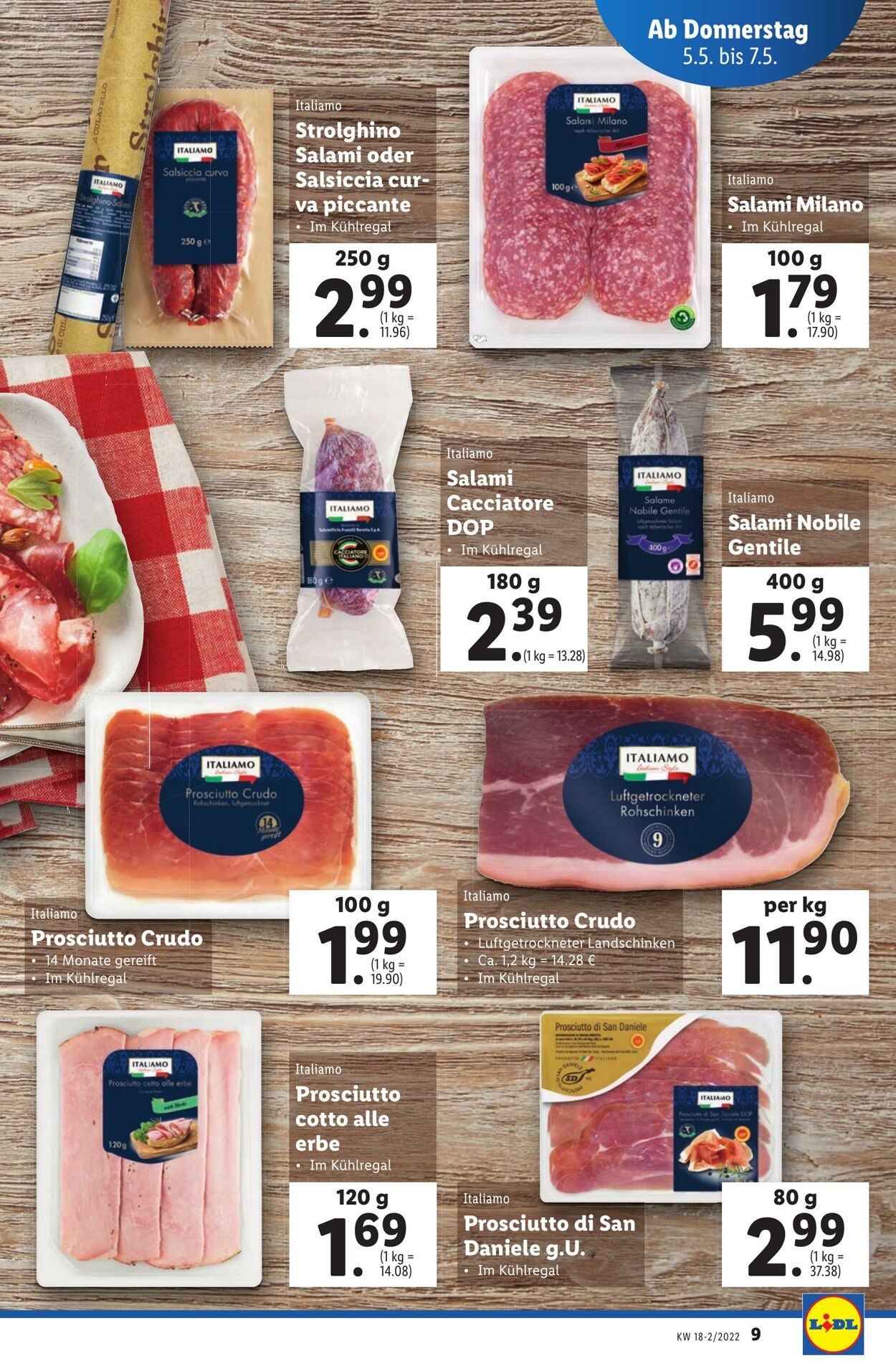 Prospekt Lidl 05.05.2022 - 11.05.2022