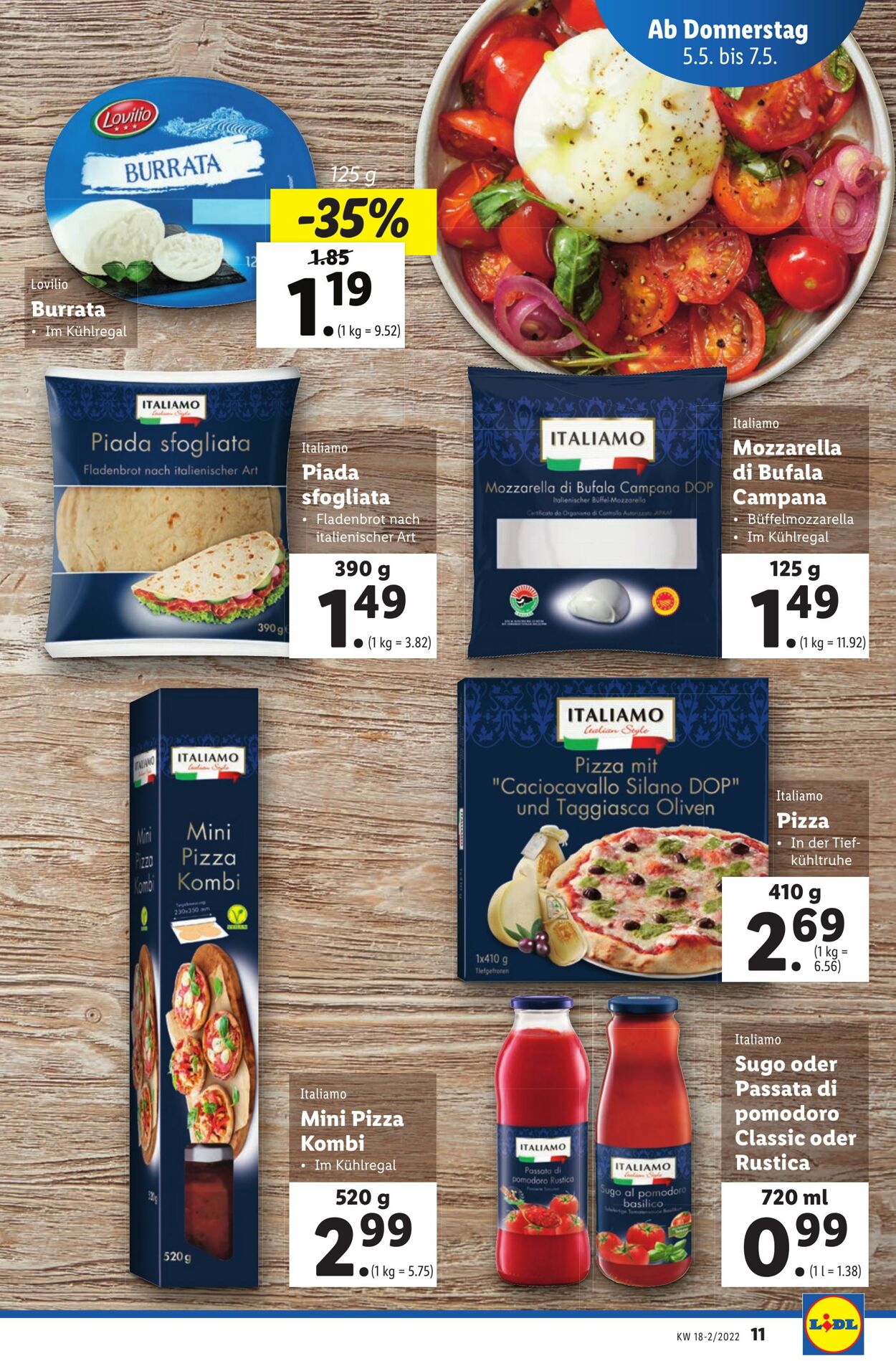 Prospekt Lidl 05.05.2022 - 11.05.2022