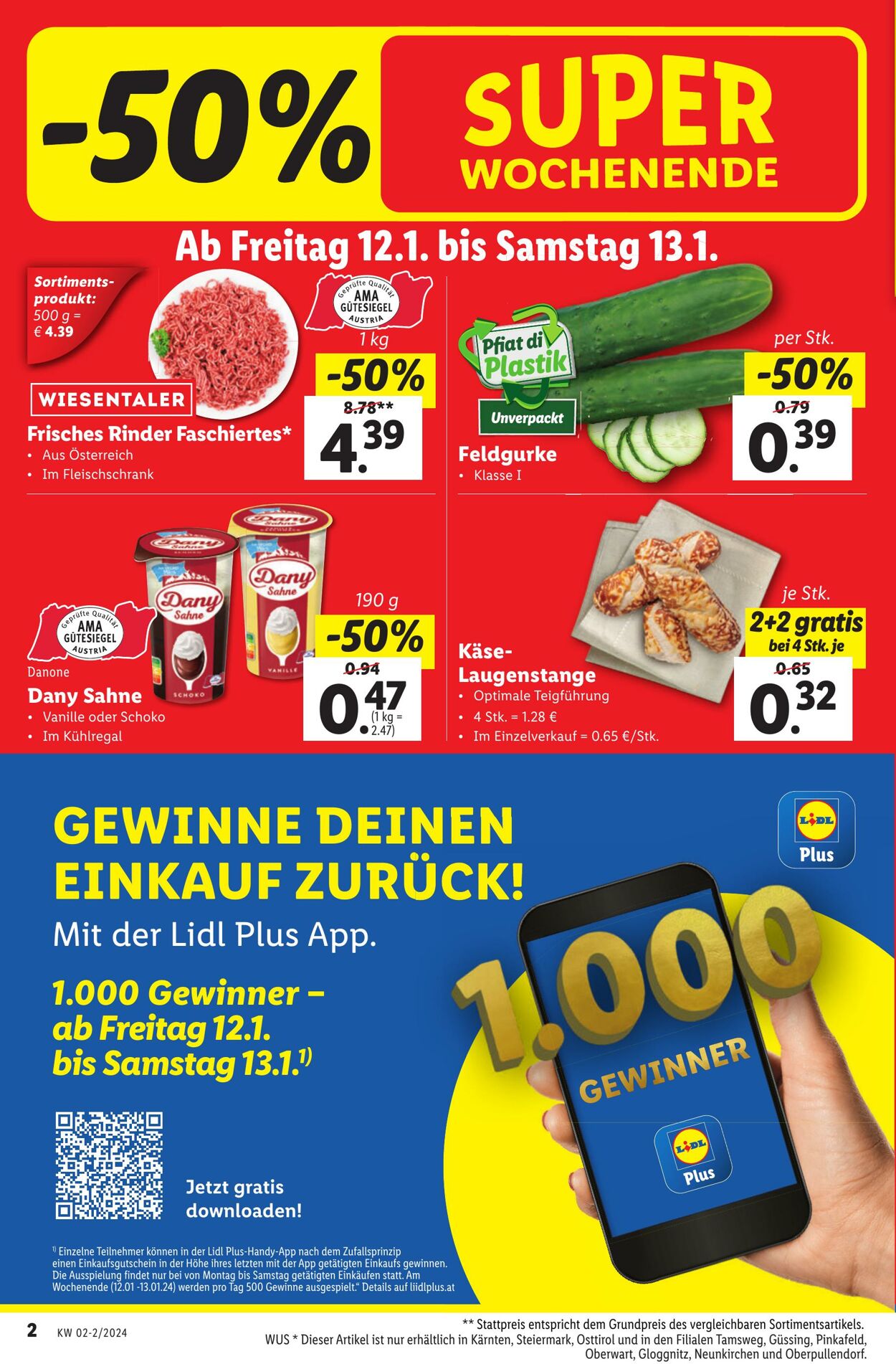 Prospekt Lidl 11.01.2024 - 13.01.2024