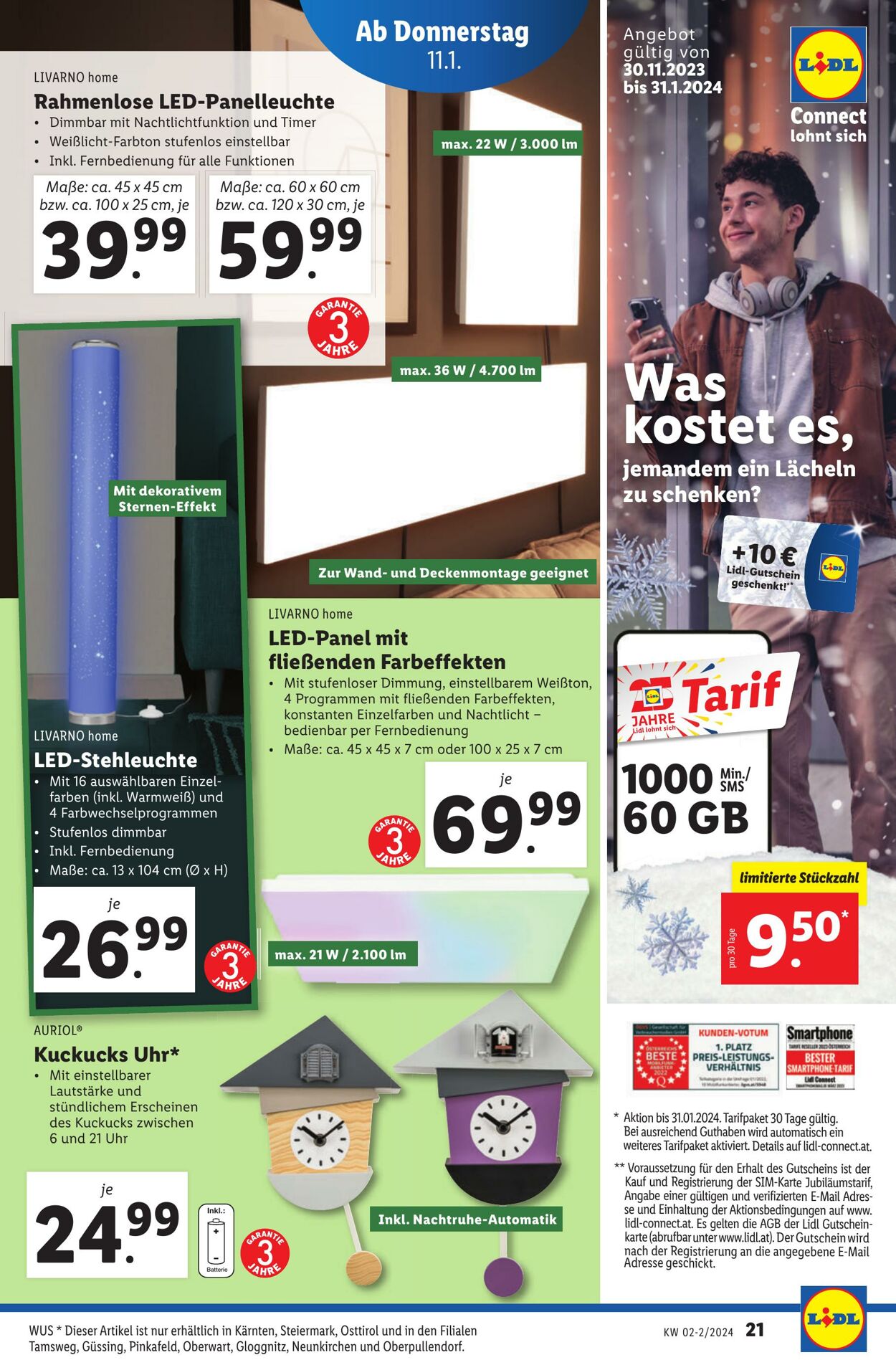 Prospekt Lidl 11.01.2024 - 13.01.2024