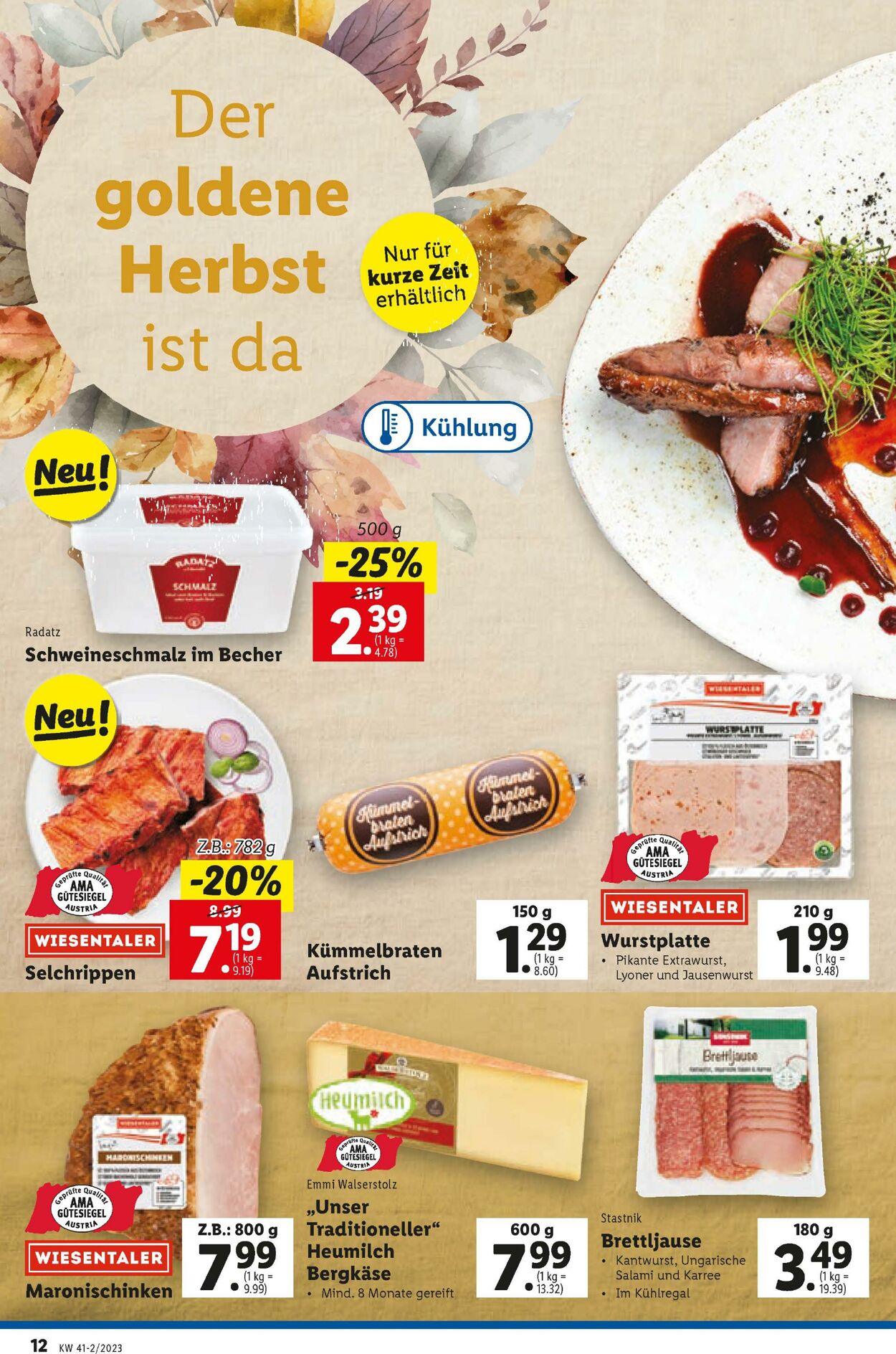 Prospekt Lidl 12.10.2023 - 14.10.2023