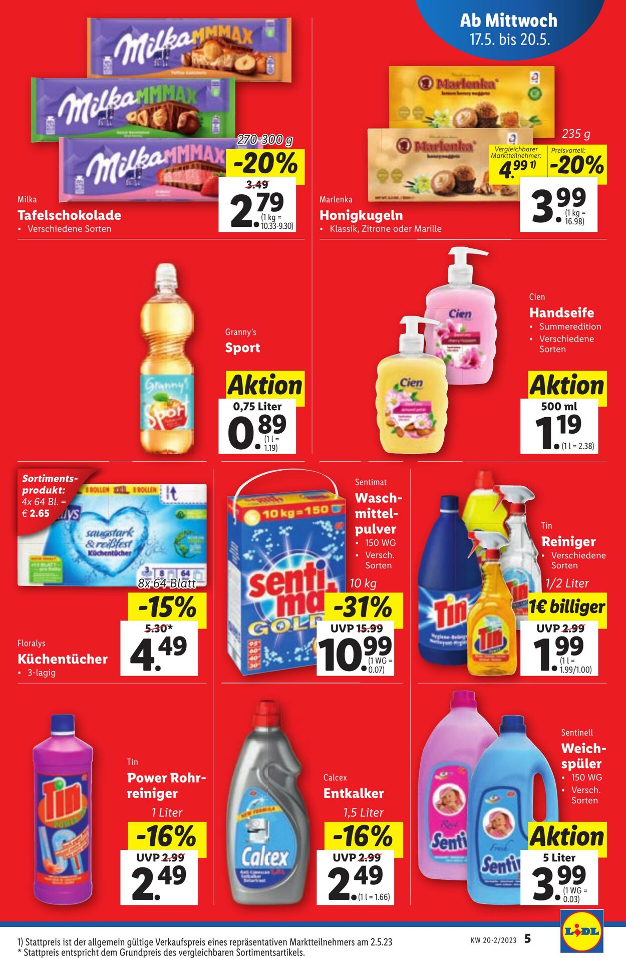 Prospekt Lidl 17.05.2023 - 24.05.2023