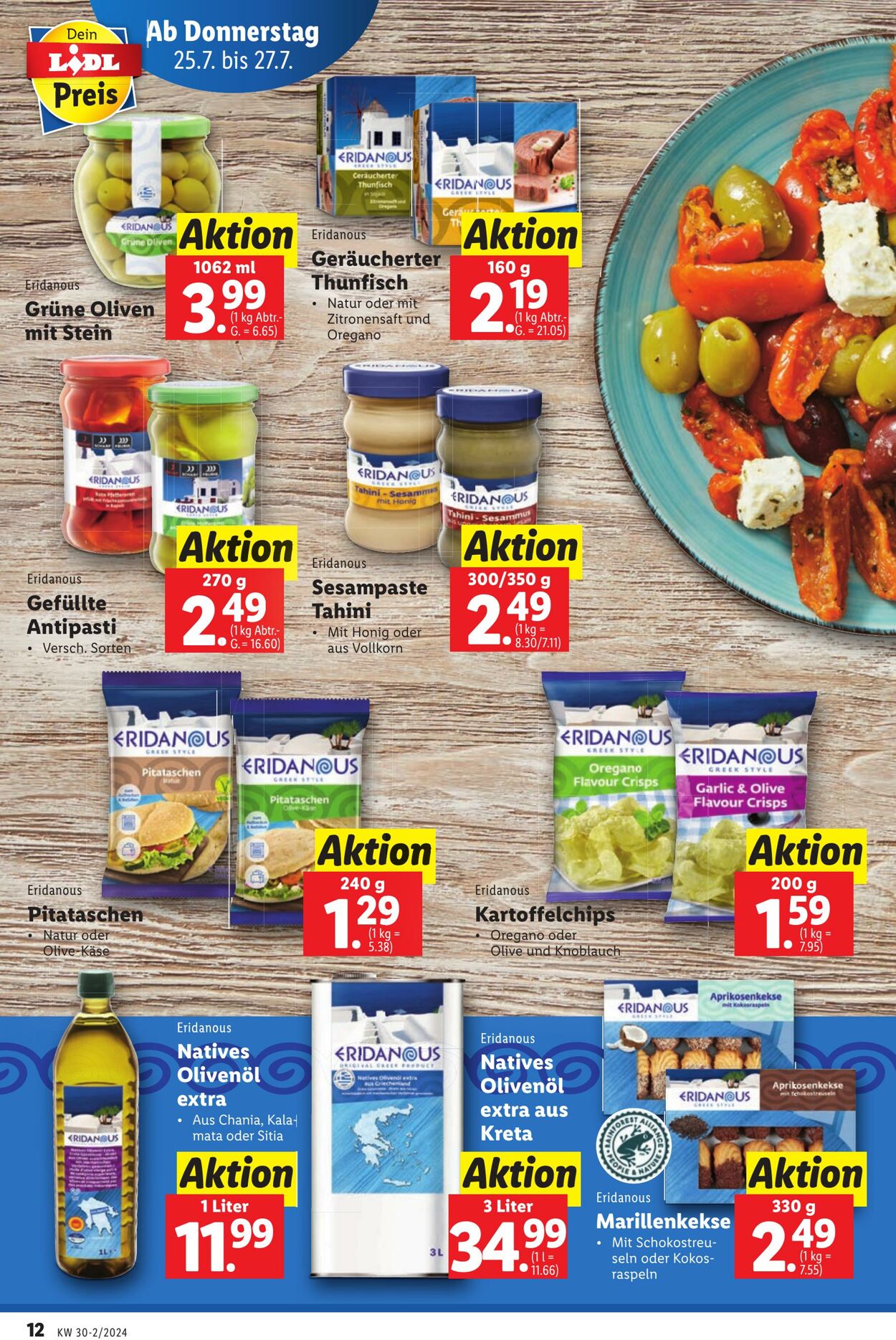 Prospekt Lidl 25.07.2024 - 31.07.2024