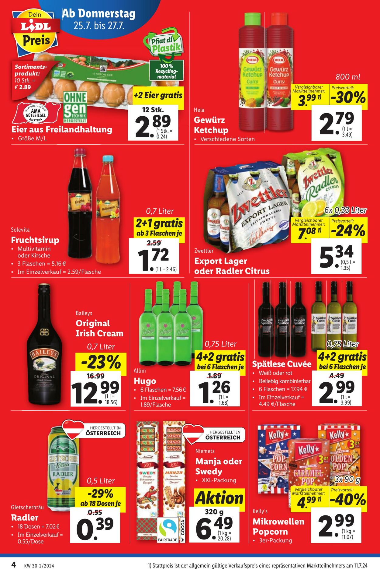 Prospekt Lidl 25.07.2024 - 31.07.2024