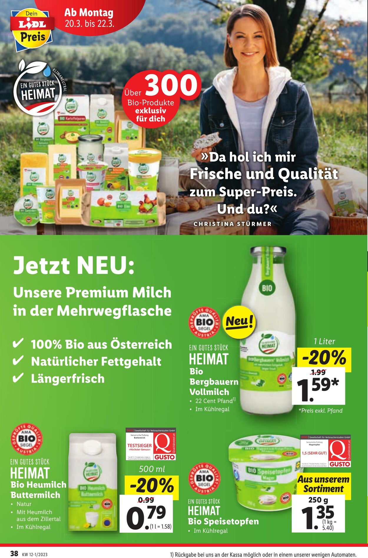 Prospekt Lidl 16.03.2023 - 22.03.2023