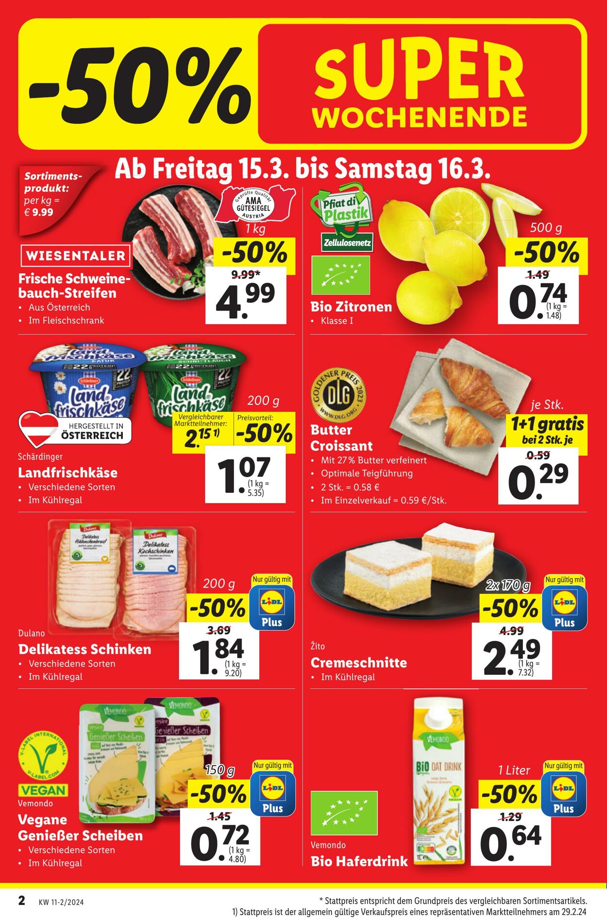 Prospekt Lidl 14.03.2024 - 20.03.2024