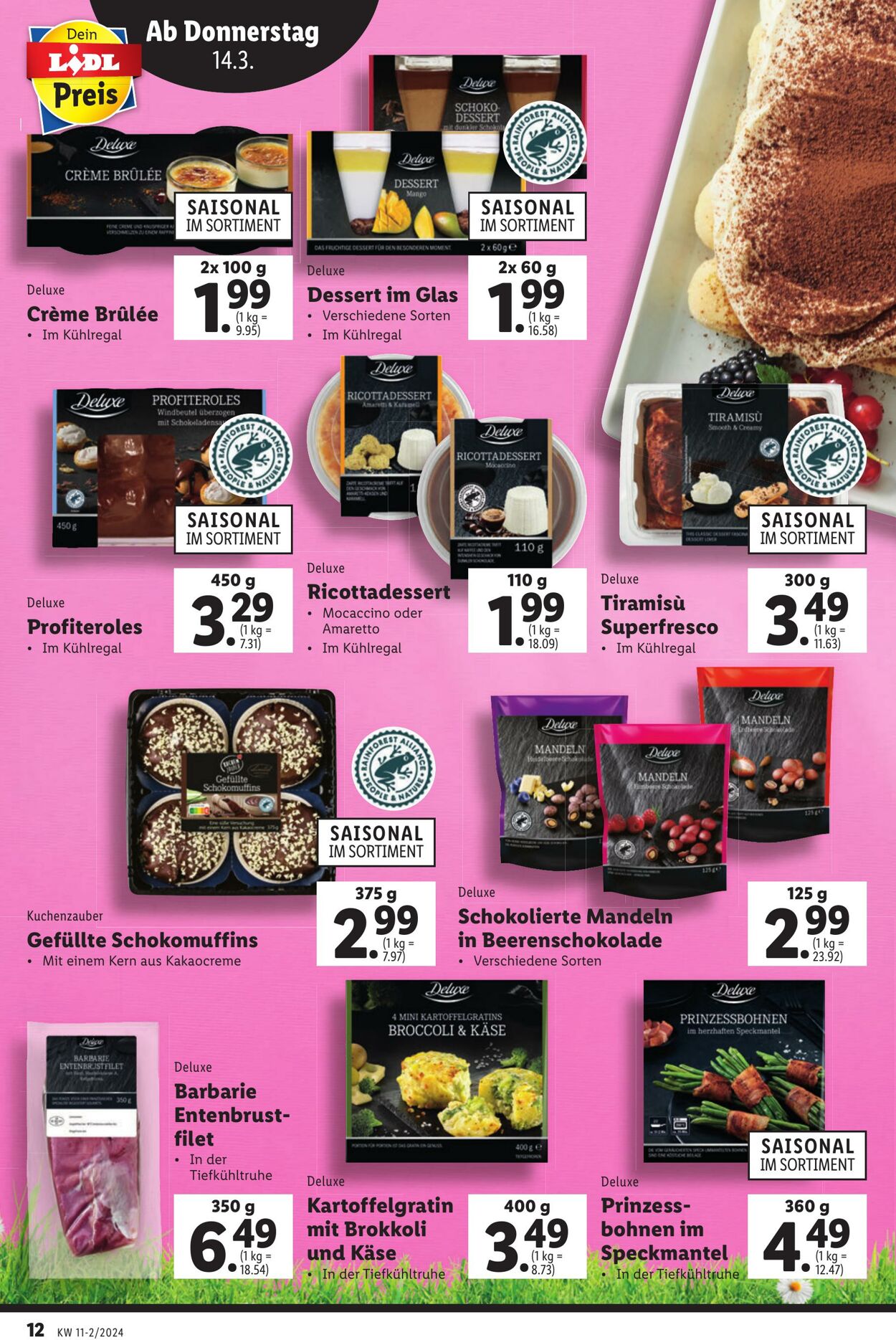 Prospekt Lidl 14.03.2024 - 20.03.2024