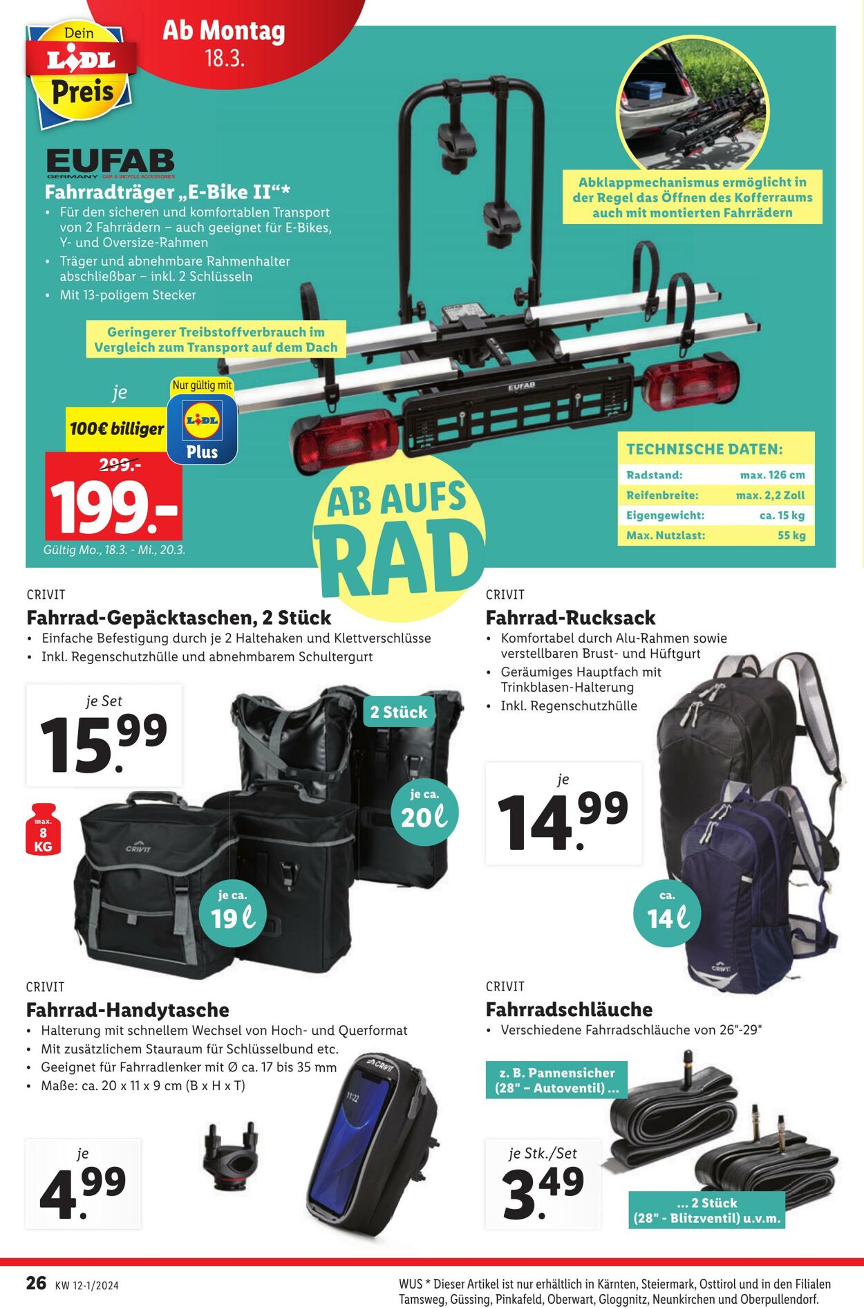 Prospekt Lidl 14.03.2024 - 20.03.2024